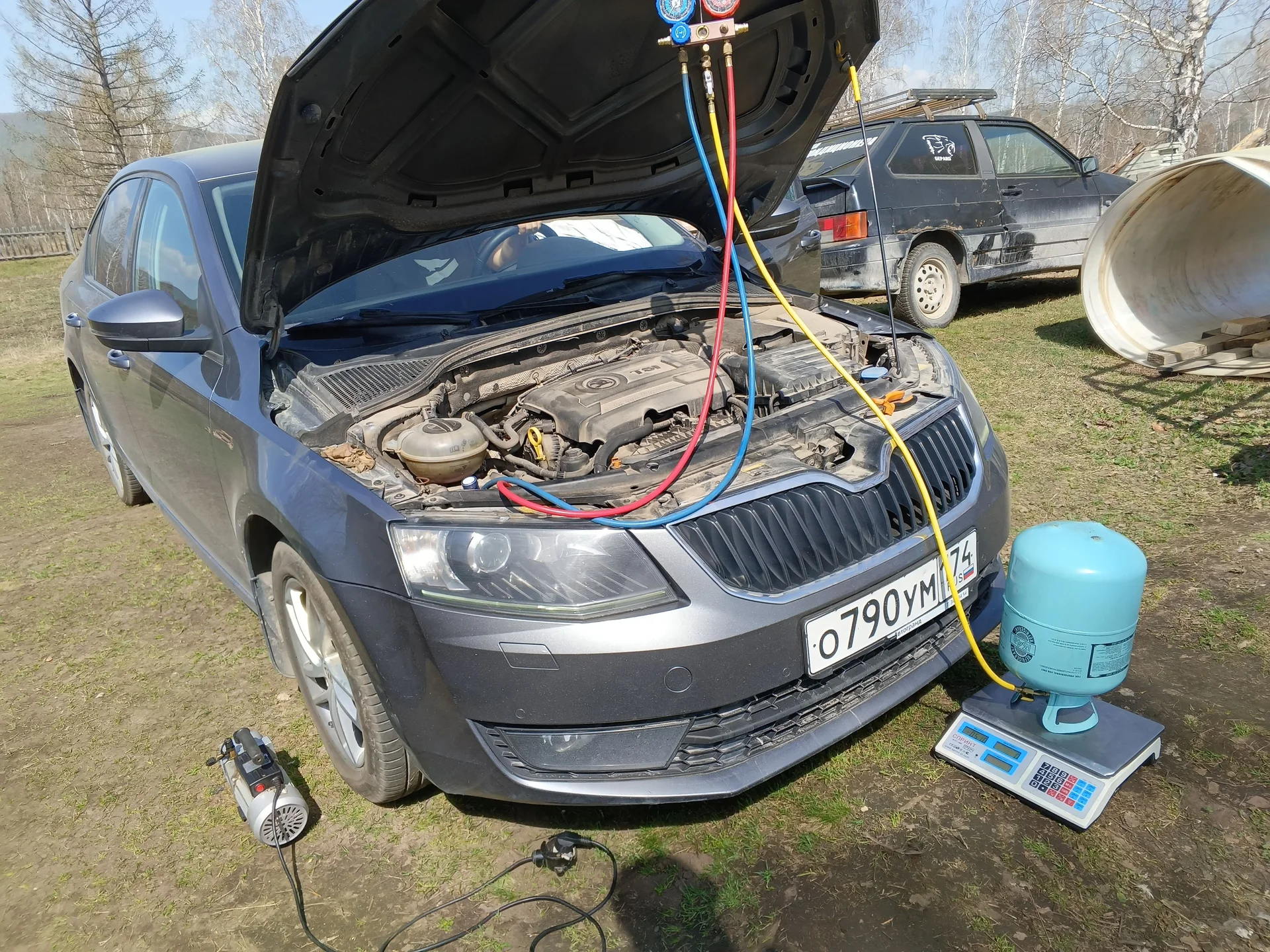 Заправка автокондиционера с выездом - миниатюра 6
