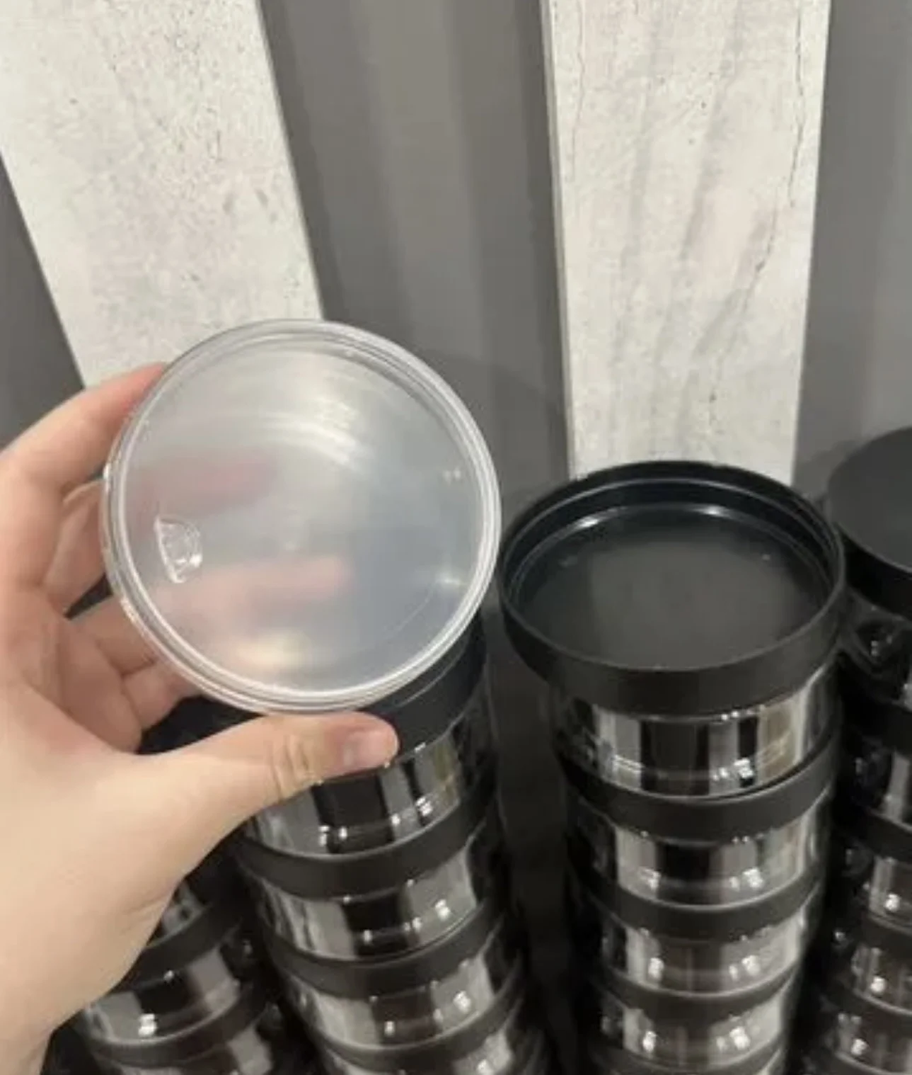 Банки с отсекателем 200ml - миниатюра 3