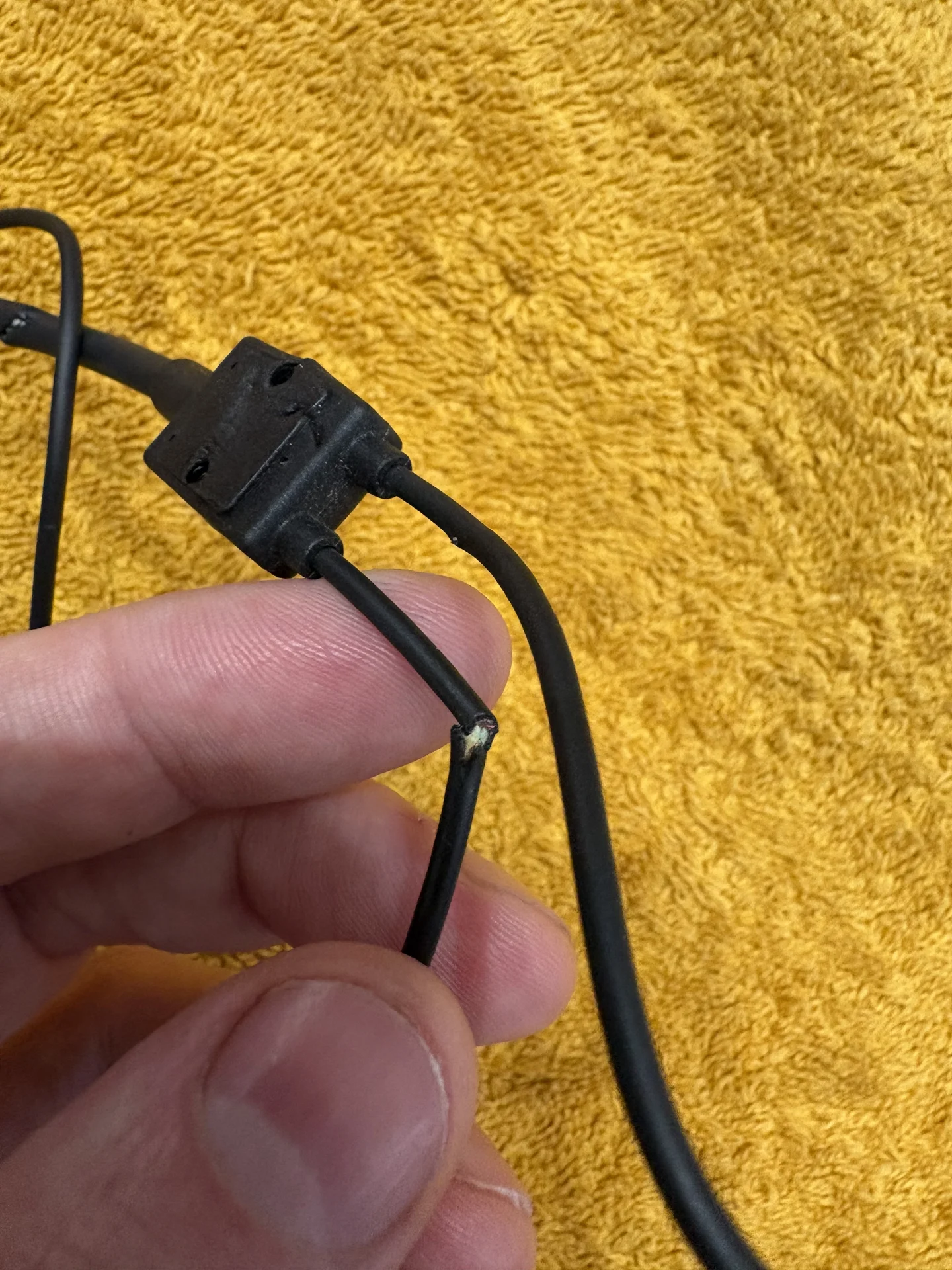 Б/у оригинал витой кабель на Sennheiser HD 25 - миниатюра 2