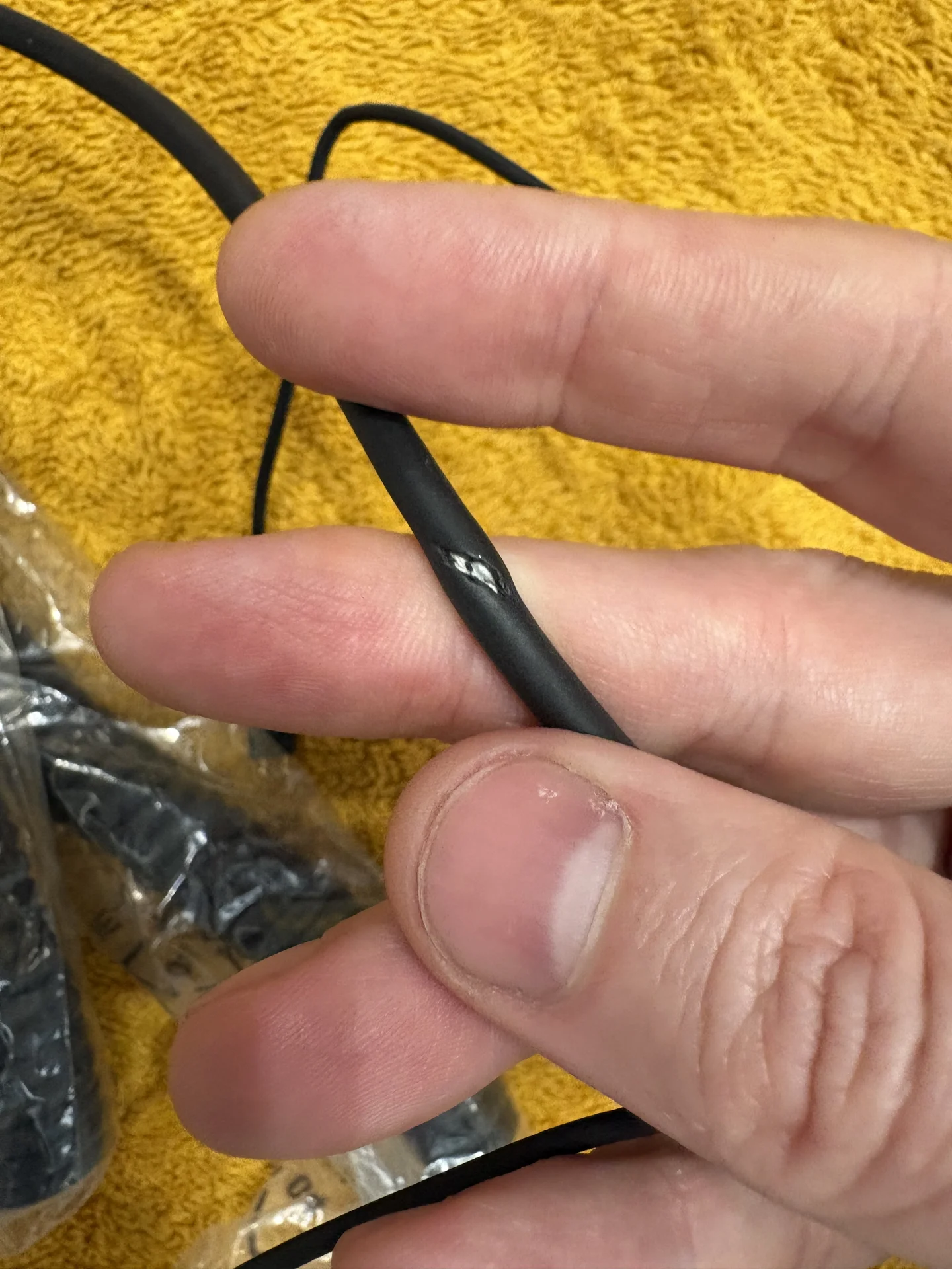 Б/у оригинал витой кабель на Sennheiser HD 25 - миниатюра 4