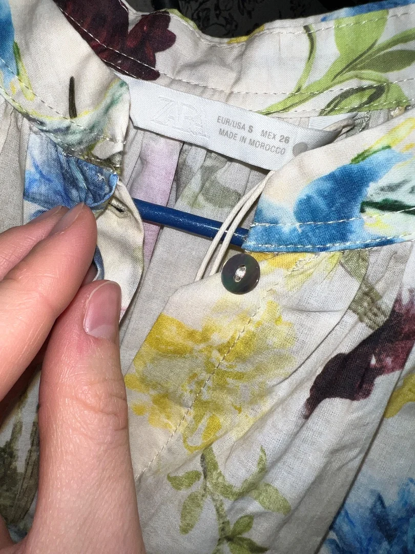 Блуза новая с этикеткой Zara s - миниатюра 3