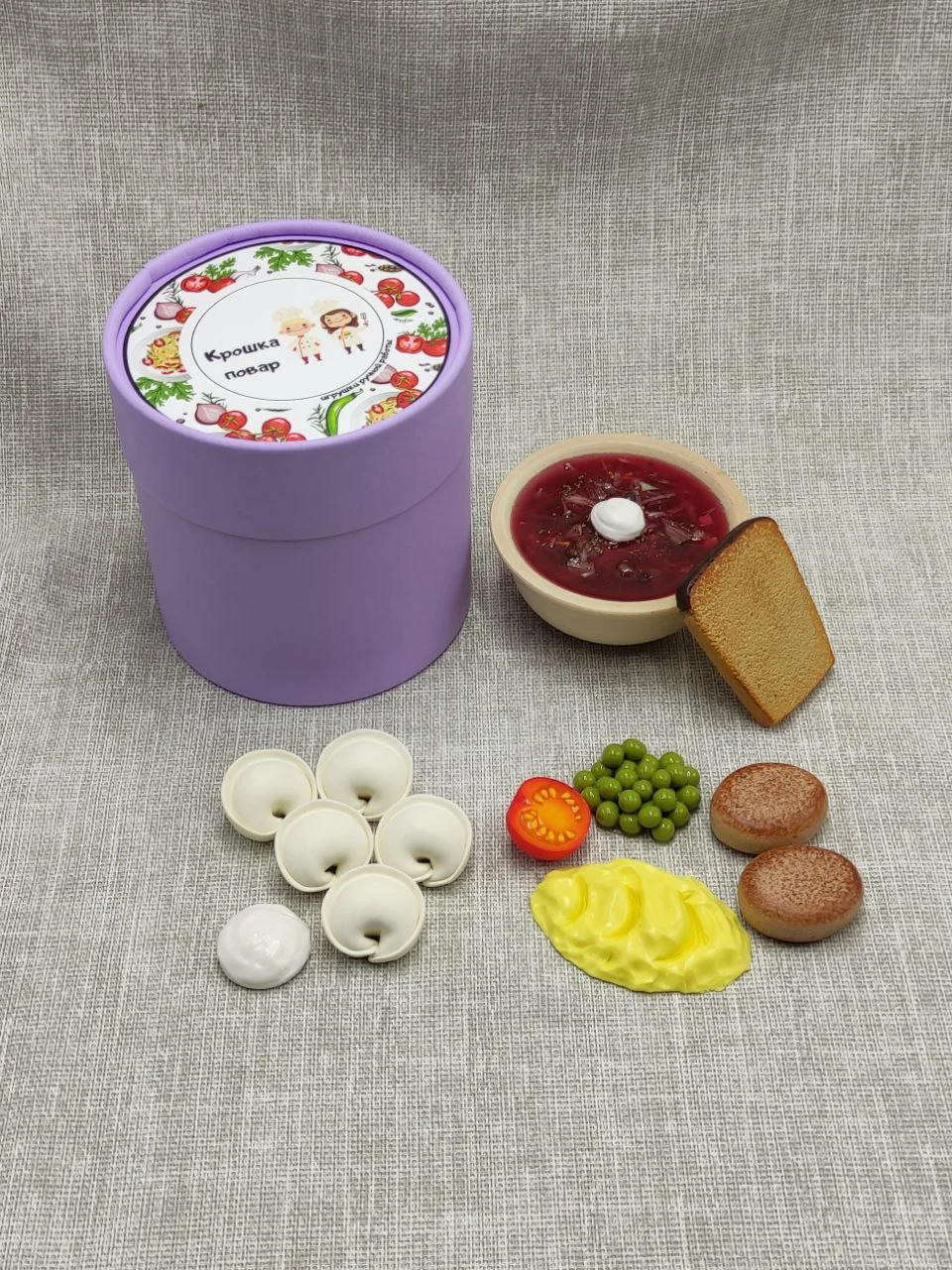 Игрушечная еда для детской кухни - миниатюра 4