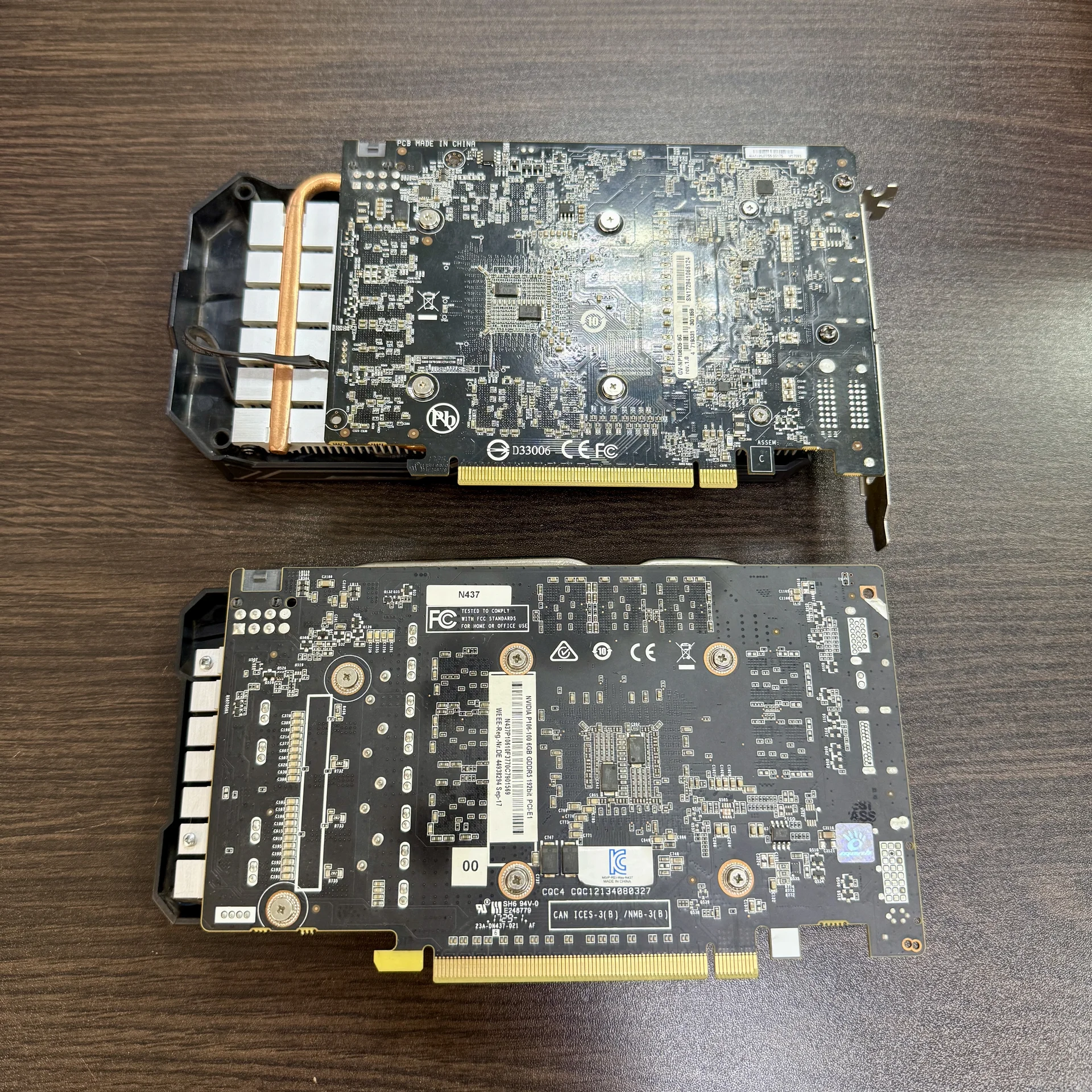 видеокарта P106 100 6G (GTX 1060 6G) - миниатюра 4