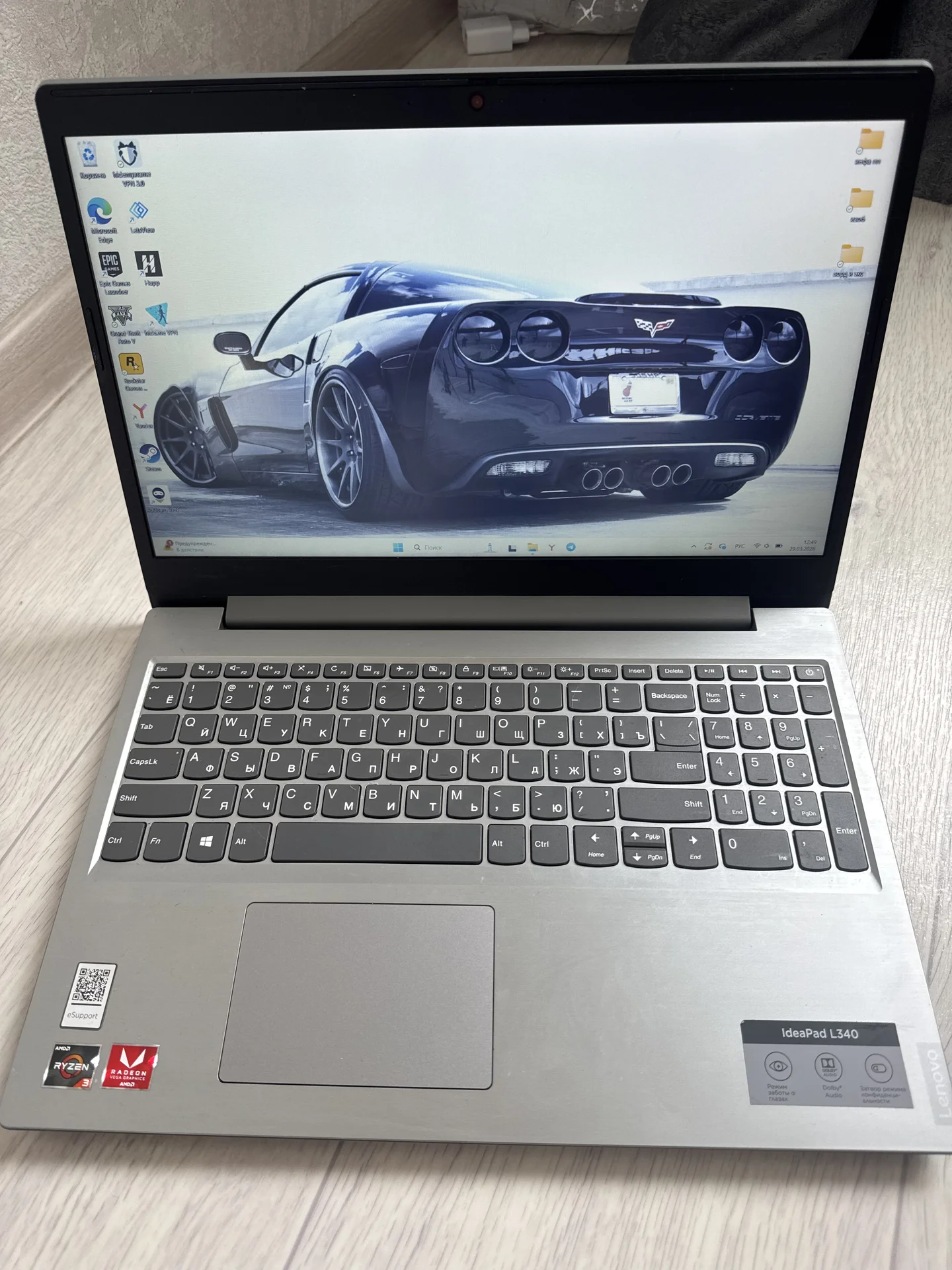 Ноутбук Lenovo ideapad L340 - изображение 1