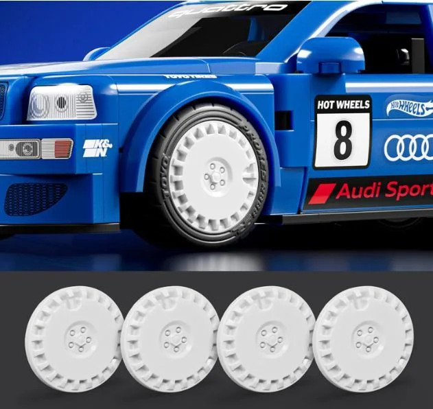 Hot Wheels Mattel Brick Shop Audi RS2 1:32 - миниатюра 6