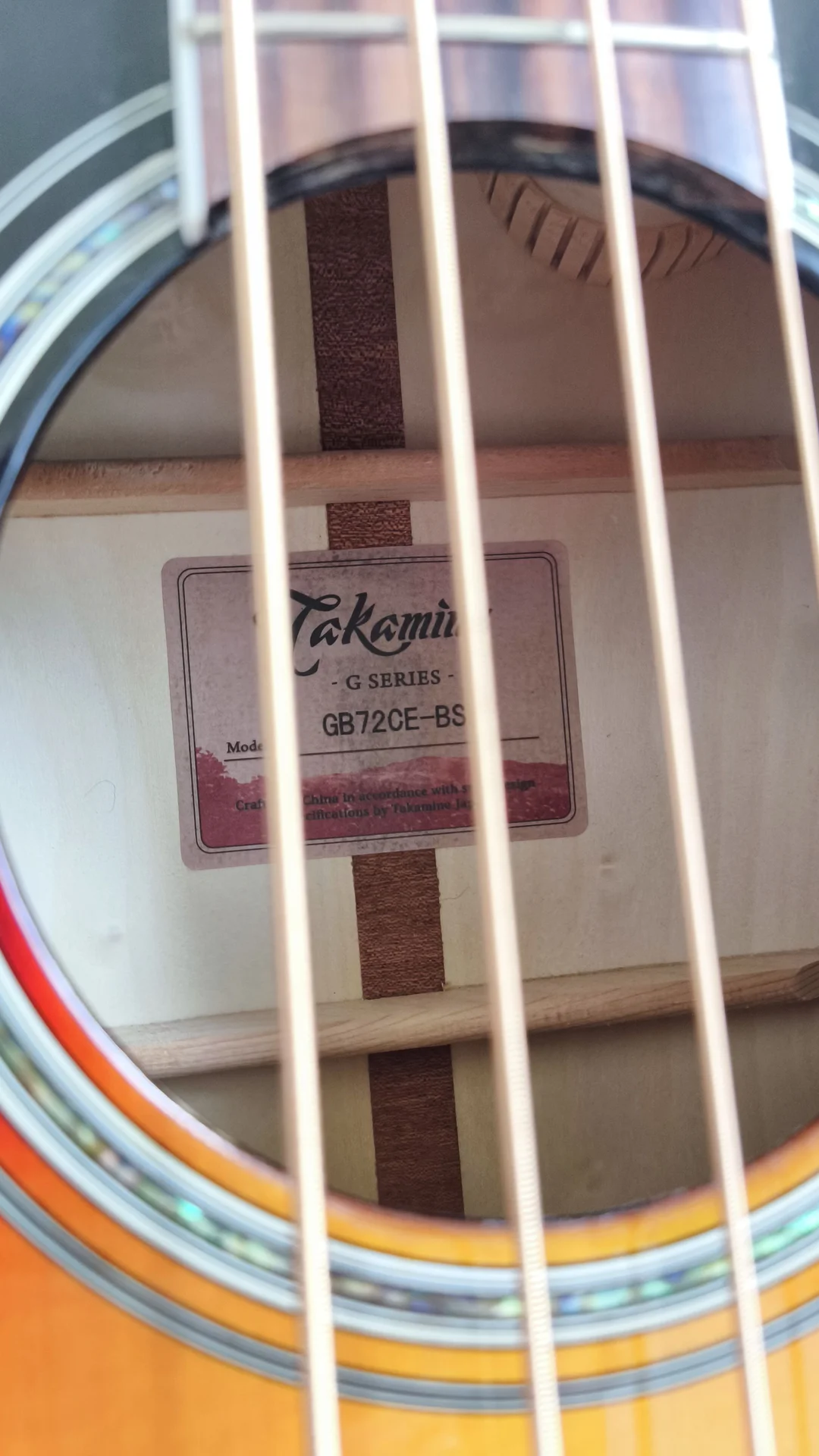 Takamine GB 72 CE G series акустический бас - миниатюра 2