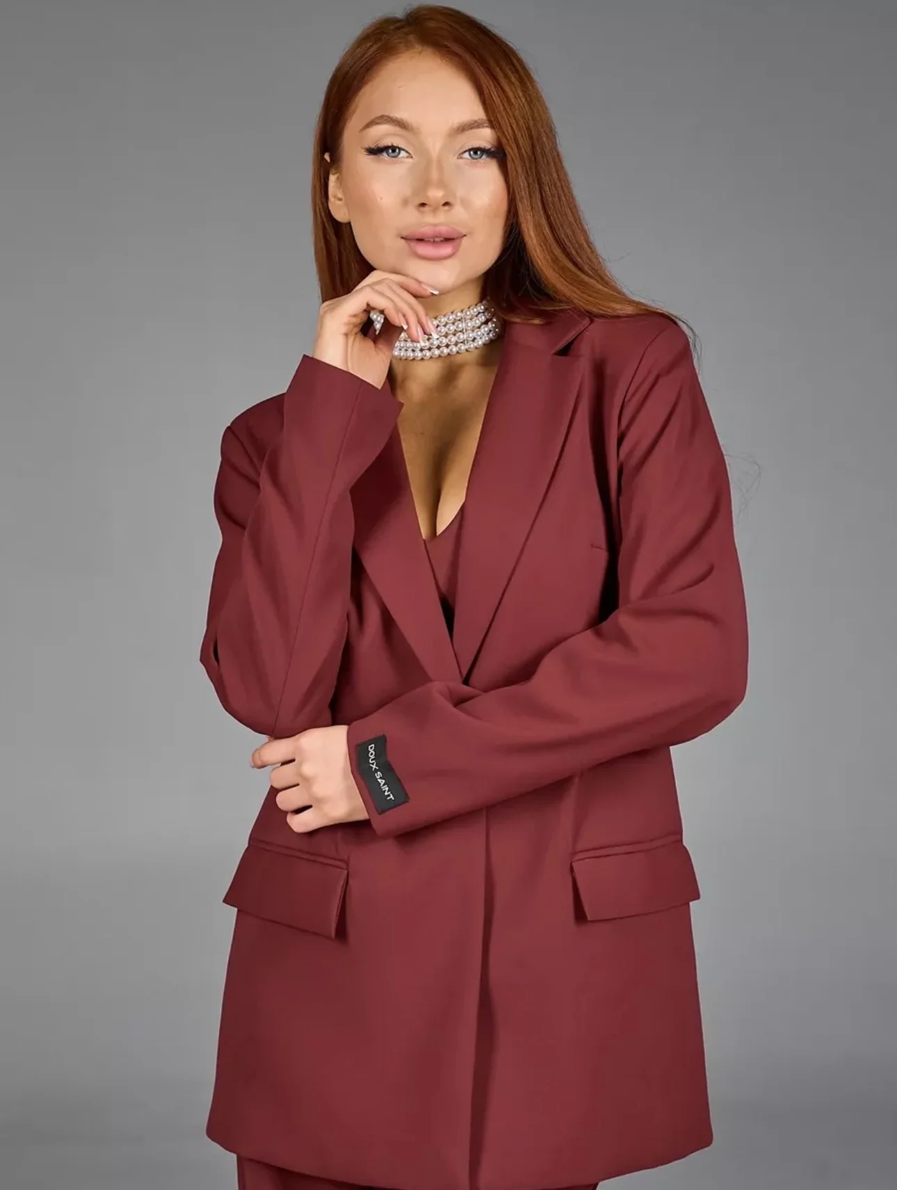 Новый брючный костюм Doux Saint - миниатюра 3