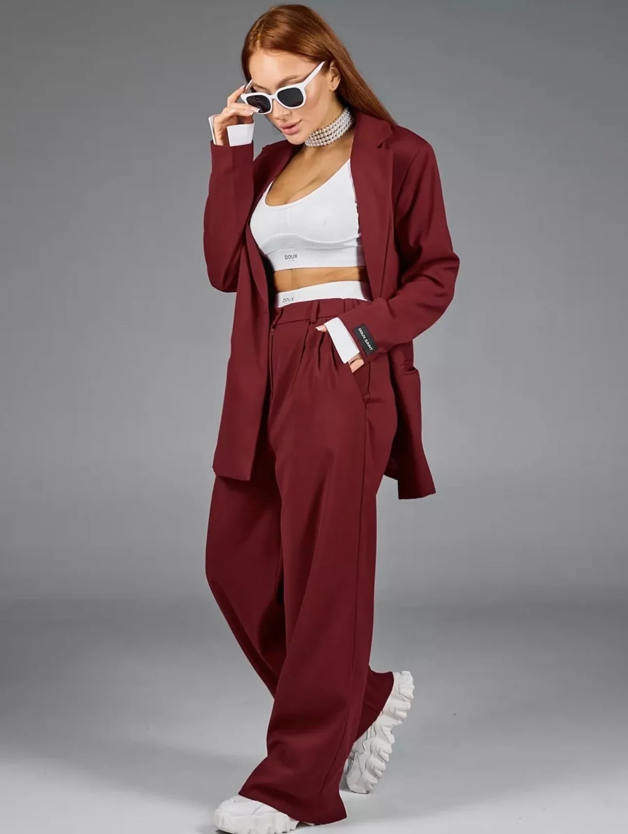 Новый брючный костюм Doux Saint - миниатюра 8