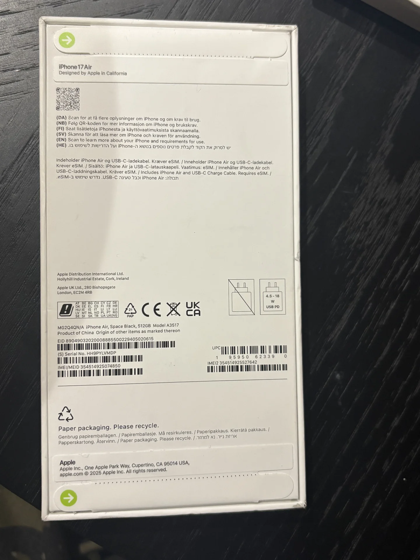 iPhone 17 Air 512 гб - миниатюра 4