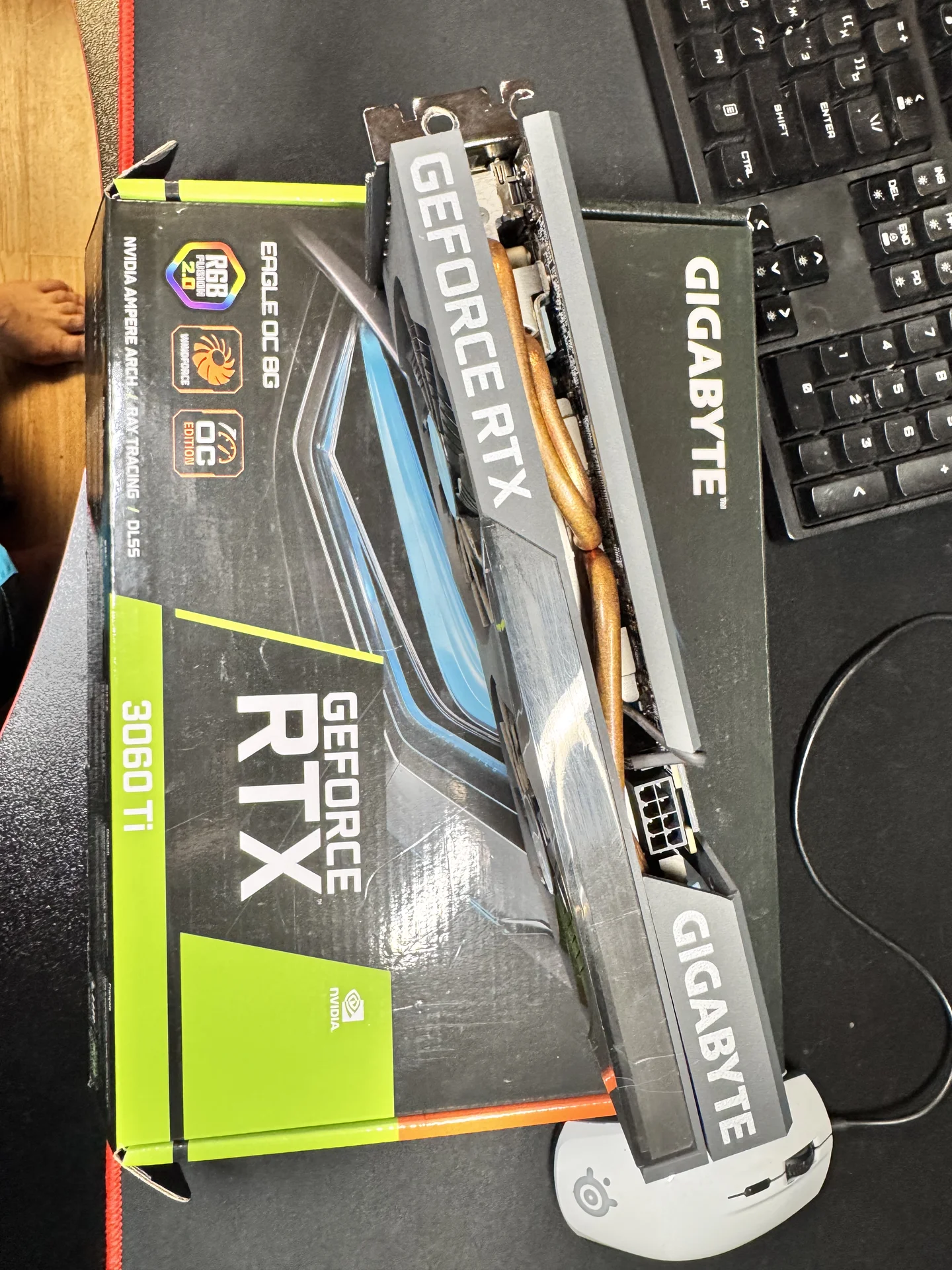 Rtx 3060ti gigabyte eagle - миниатюра 3