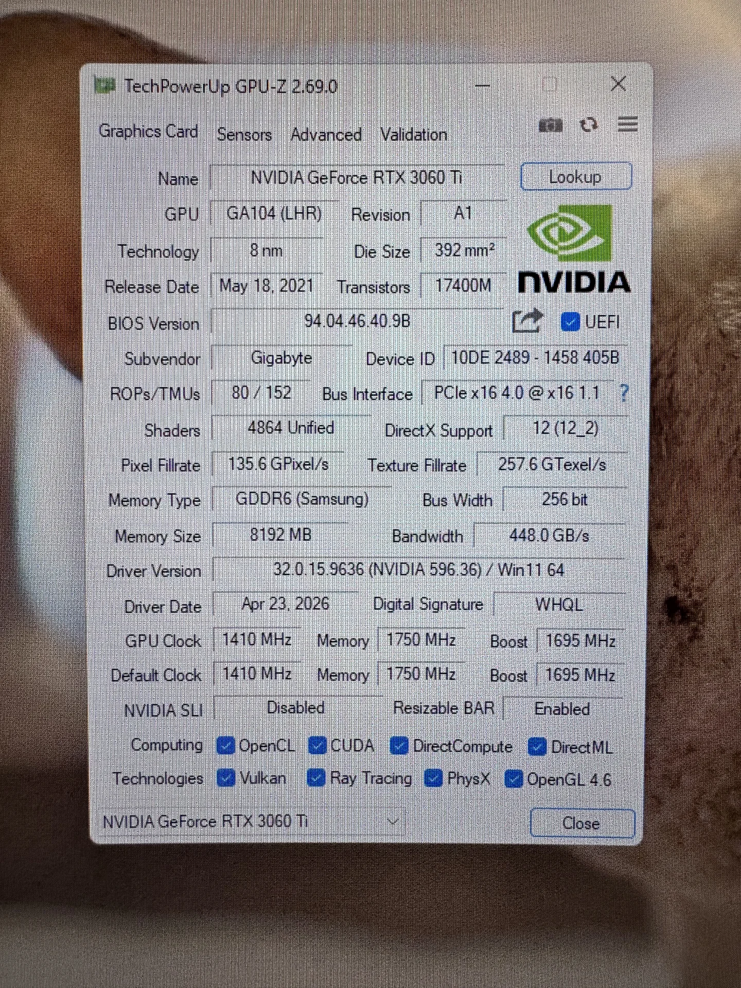 Rtx 3060ti gigabyte eagle - миниатюра 4