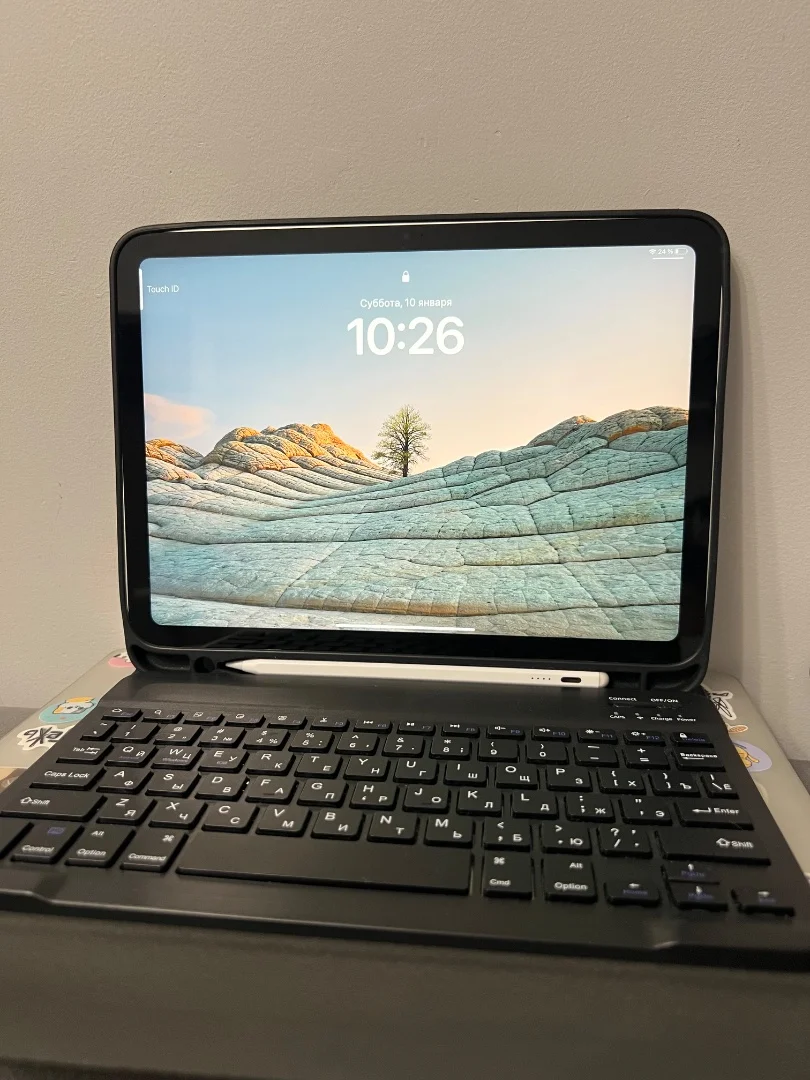 Apple Планшет iPad 10th Gen 64 гб, серебристый - изображение 1