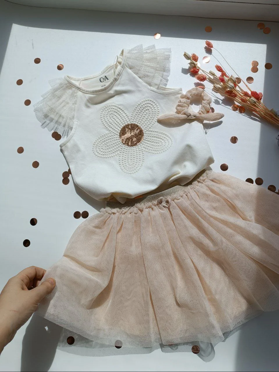 Футболка и юбка C&A 104 - миниатюра 2