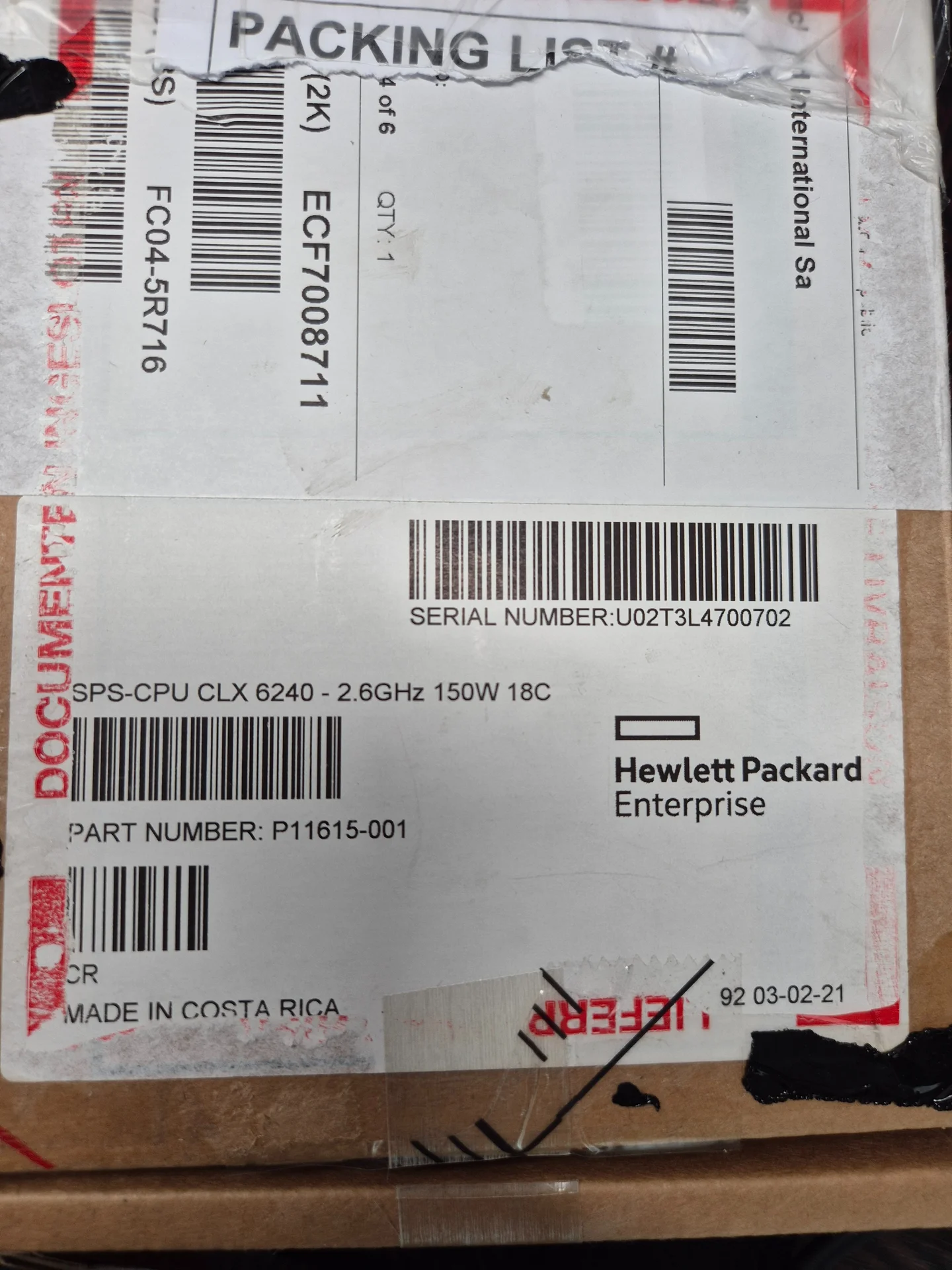 Процессор Intel Xeon Gold 6240 - миниатюра 2
