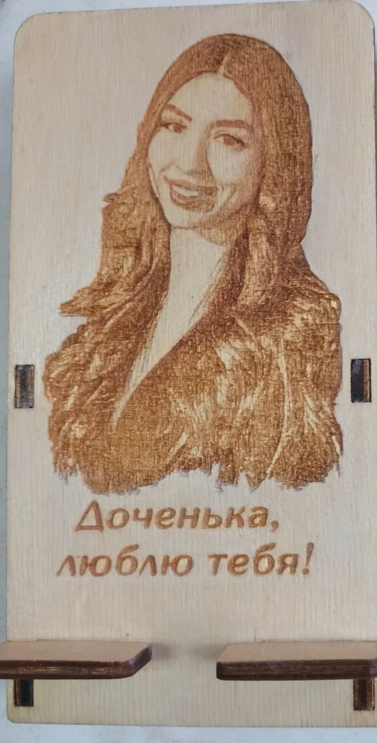 Подарок по фото подставка для телефона - миниатюра 4