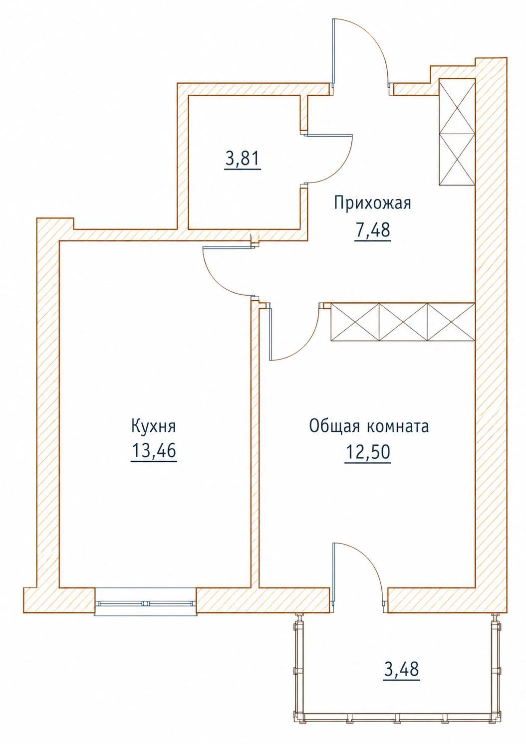 Светлая квартира в ЖК «Пушкин» с фантастическим видом на город - миниатюра 10