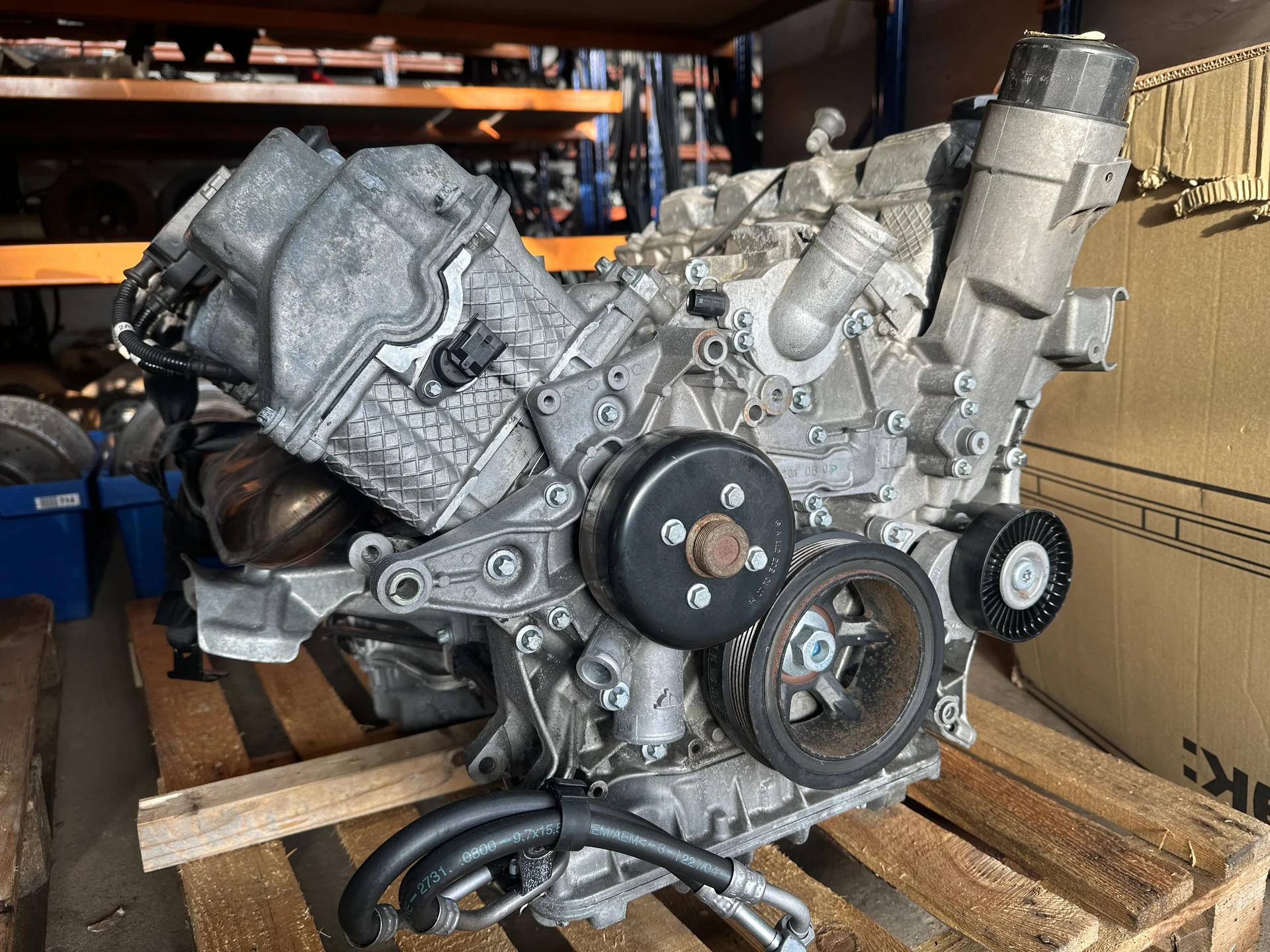 Двигатель m113 мерседес sl500 w230 - изображение 1