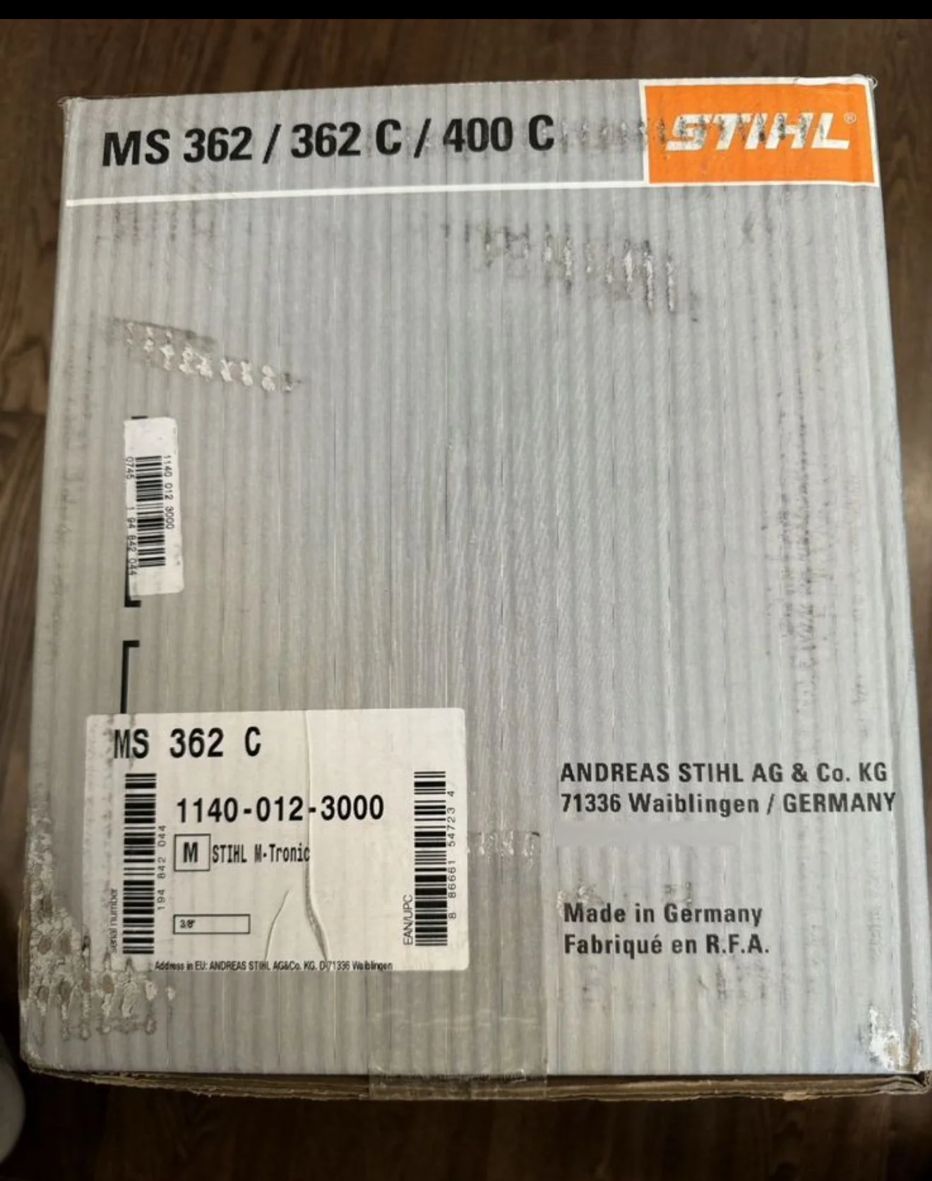 Бензопила Stihl Ms362 C-M M-Tronic - миниатюра 4
