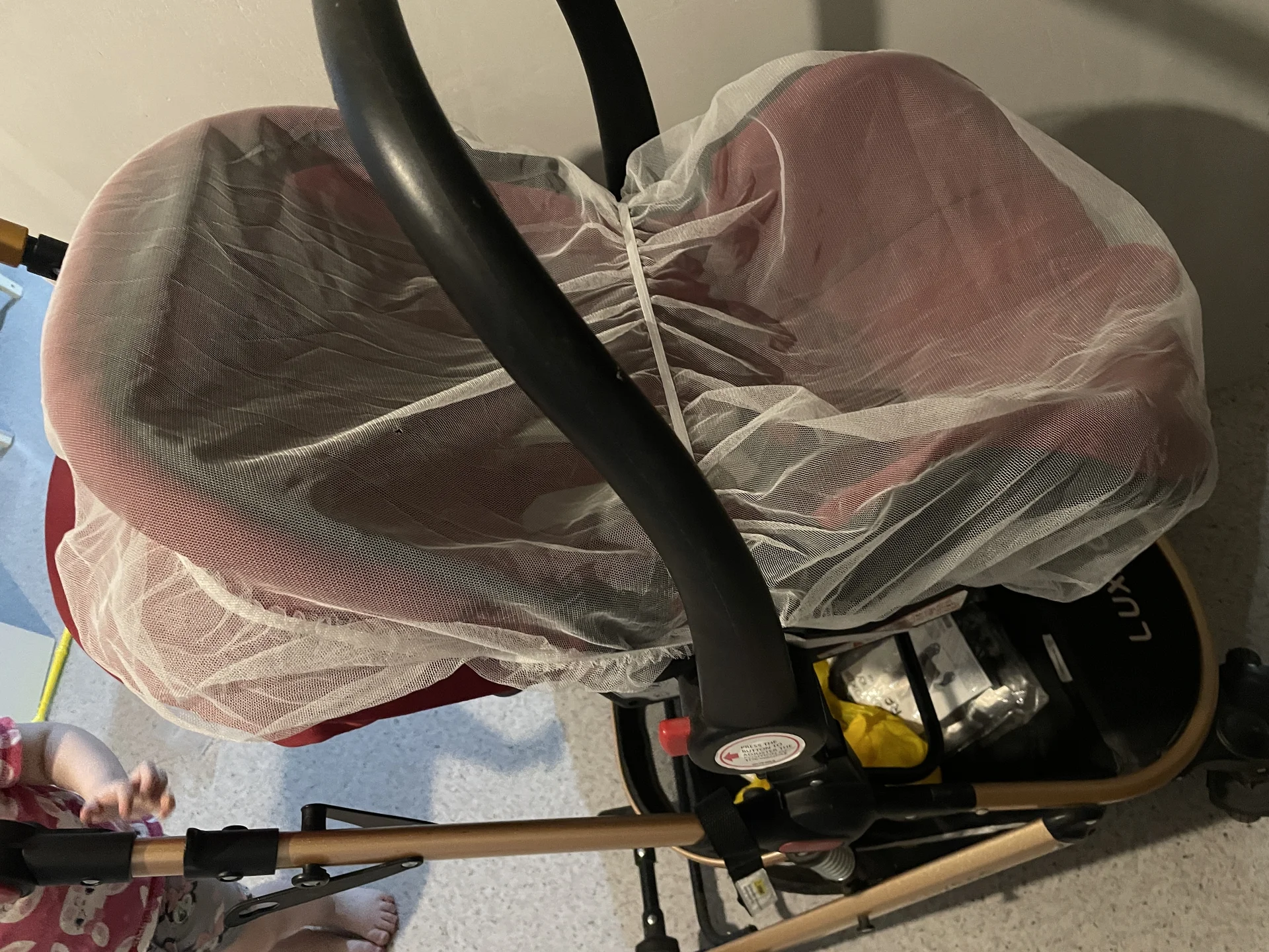 Коляска 2 в 1 luxmom + автолюлька - миниатюра 2