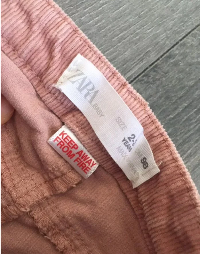 Джинсы zara для девочки 98 - миниатюра 4