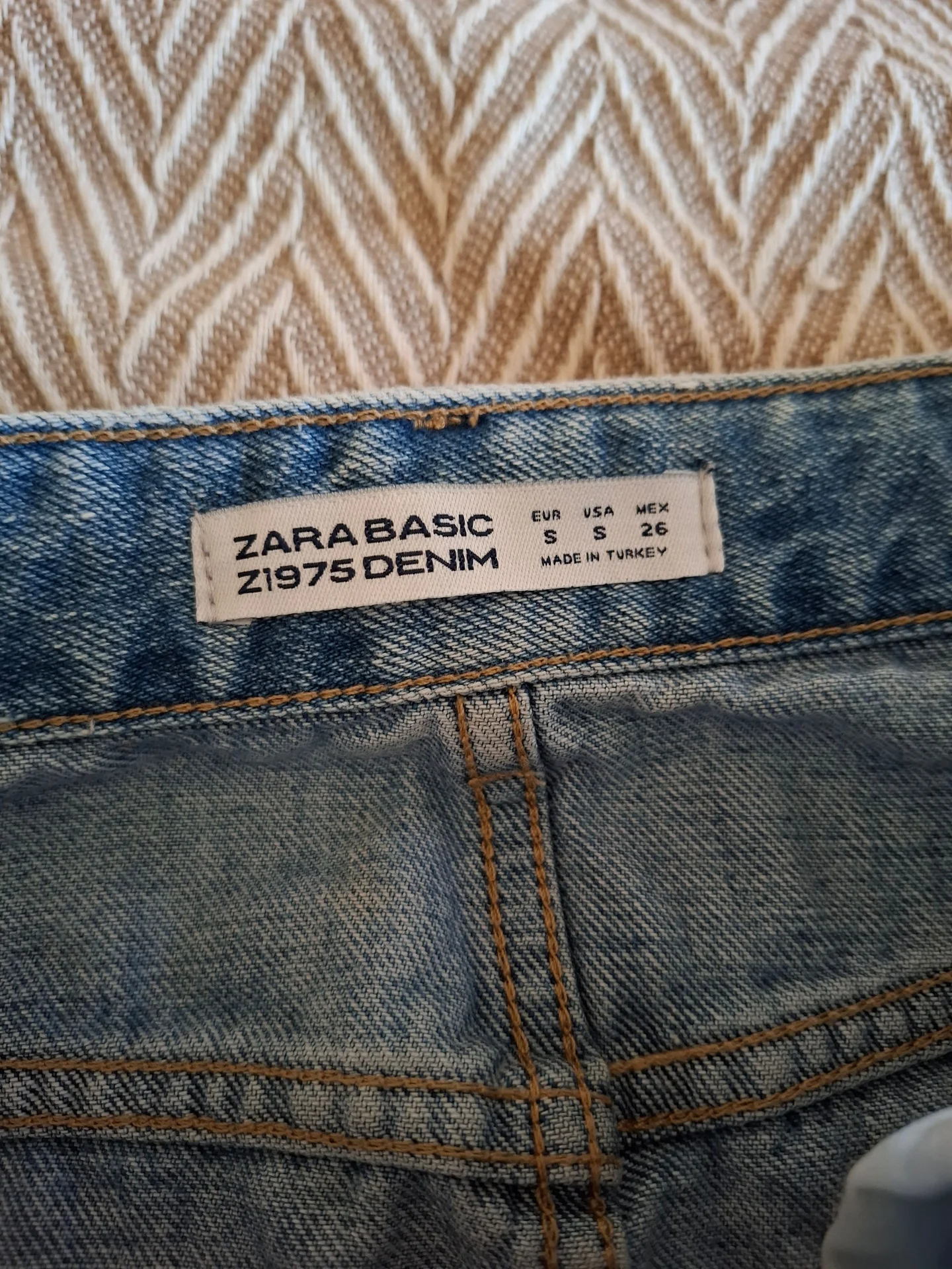 Джинсовая юбка zara - миниатюра 4