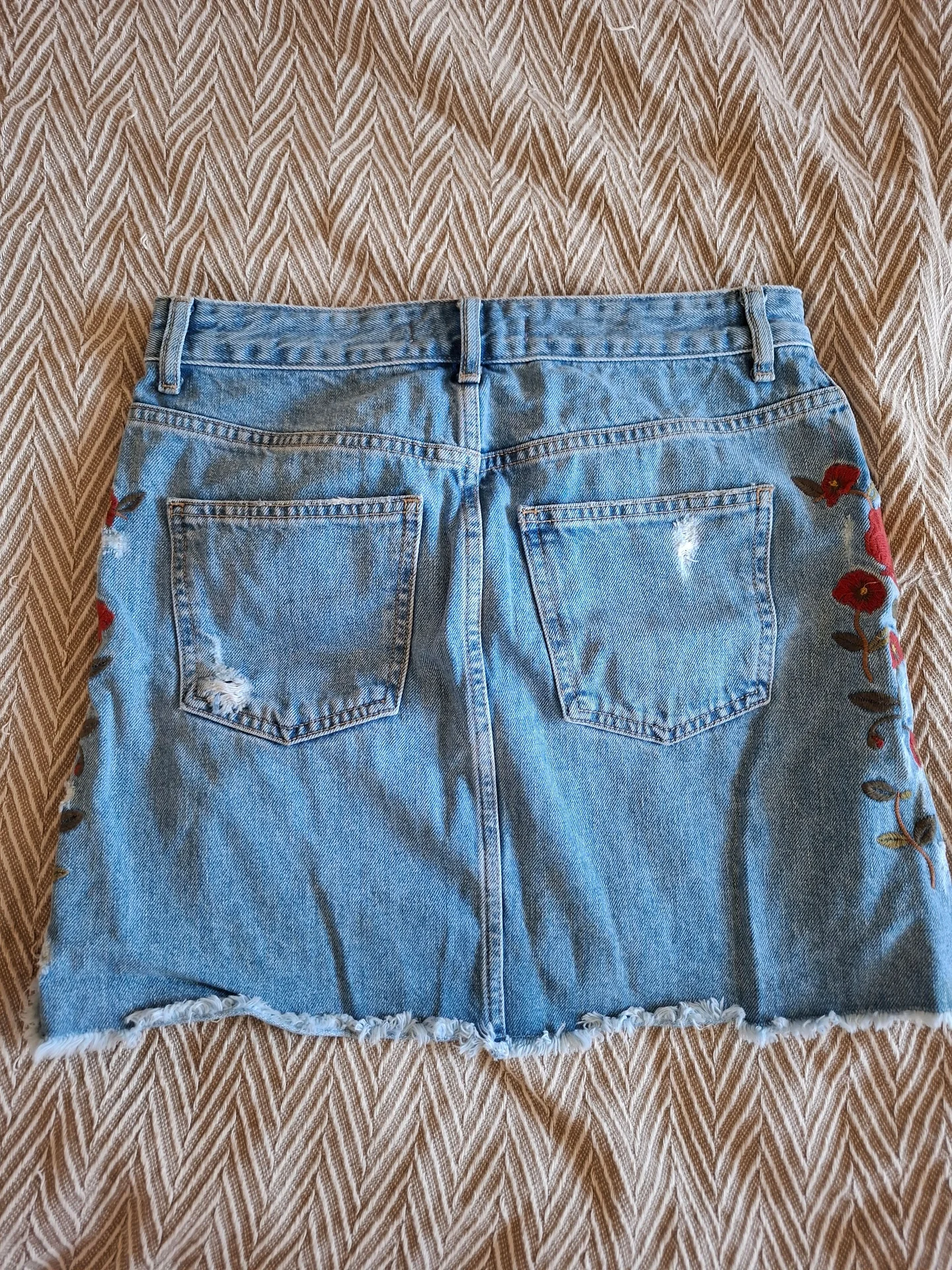 Джинсовая юбка zara - миниатюра 5