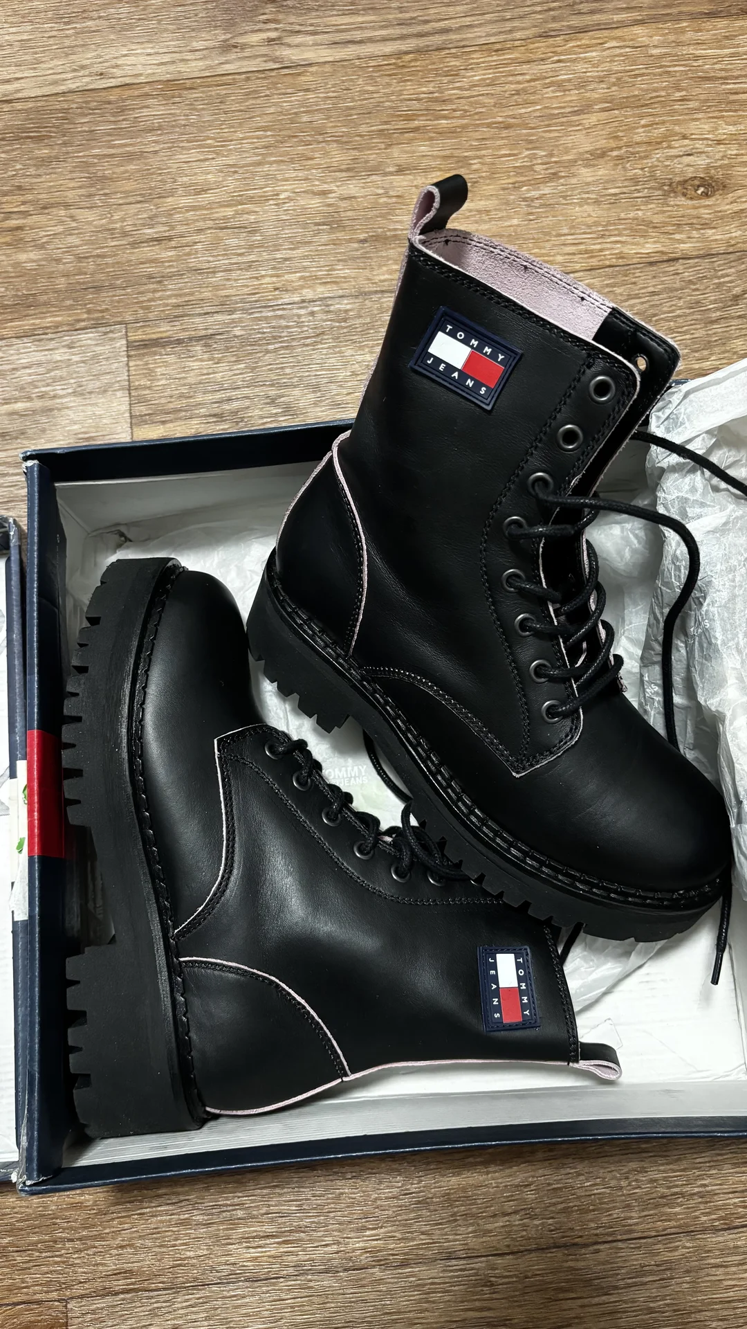 Ботинки новые женские Tommy Hilfiger оригинал - изображение 1