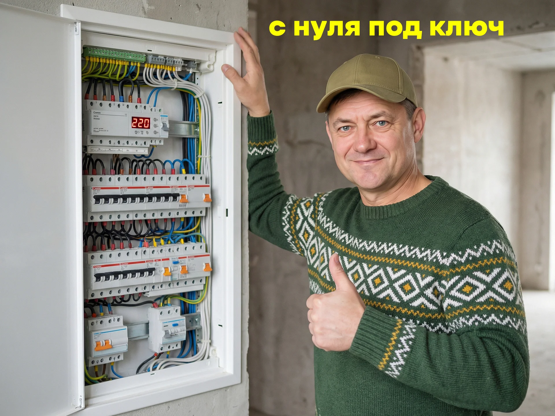 Электрик Пустые квартиры и дома Смета не измениться - миниатюра 2