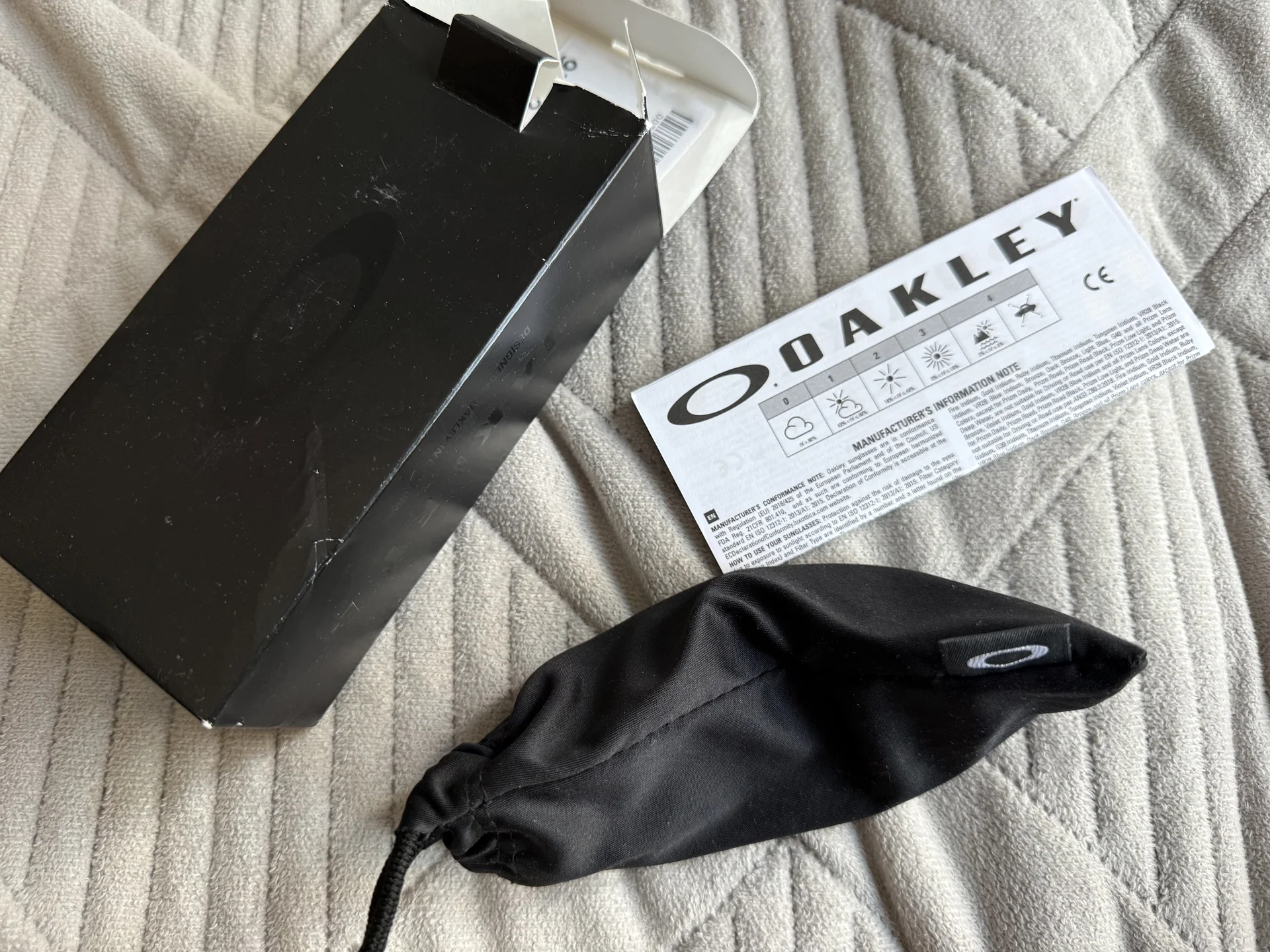 Очки Oakley Prizm Grey оригинал новые 946701 - миниатюра 2
