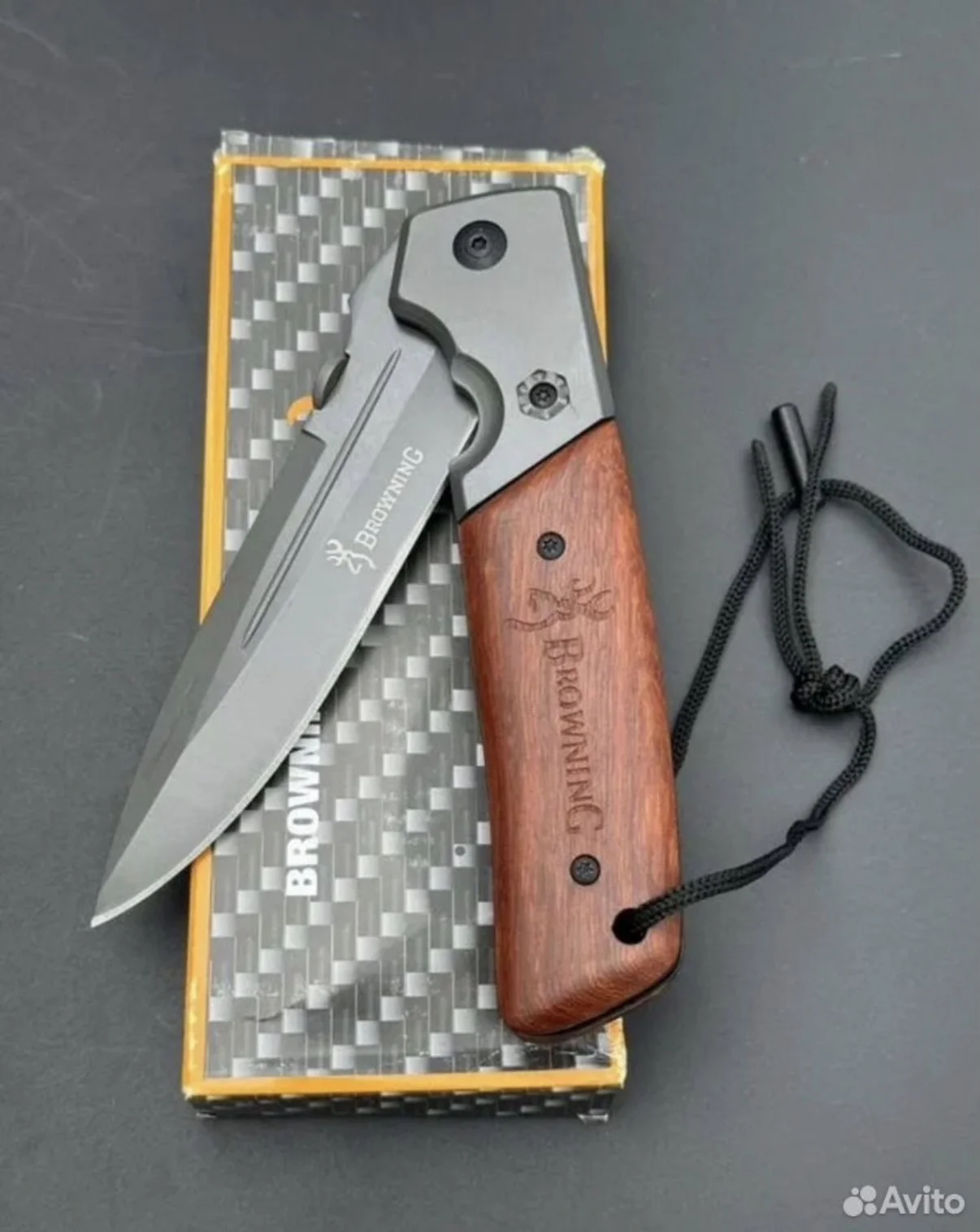 Нож browning складной - миниатюра 6