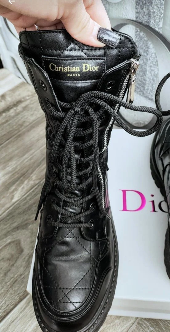 Ботинки нат. кожа Christian Dior - миниатюра 4