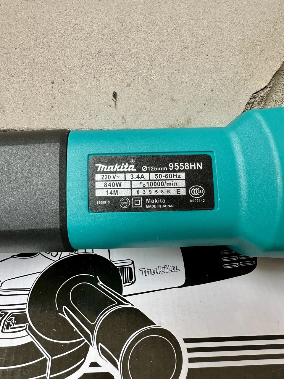 УШМ болгарка Makita 125мм с регулировкой оборотов Новая - миниатюра 6