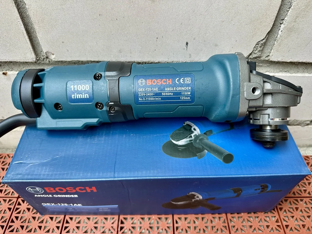 УШМ Болгарка Bosch 125мм с регулировкой оборотов Новая - миниатюра 7