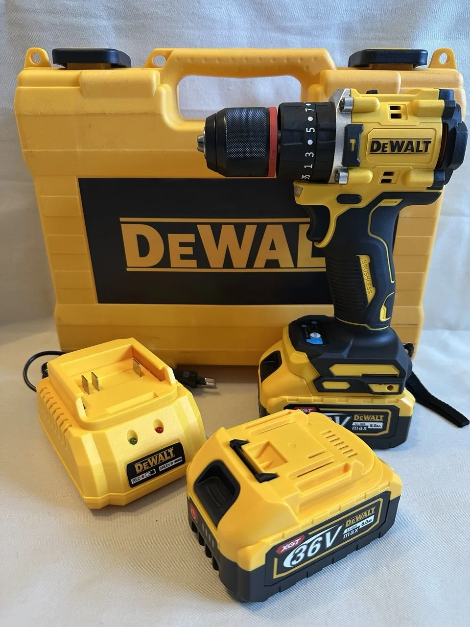 Ударный шуруповерт DeWalt 36V 2 АКБ 6Ah Новый - изображение 1