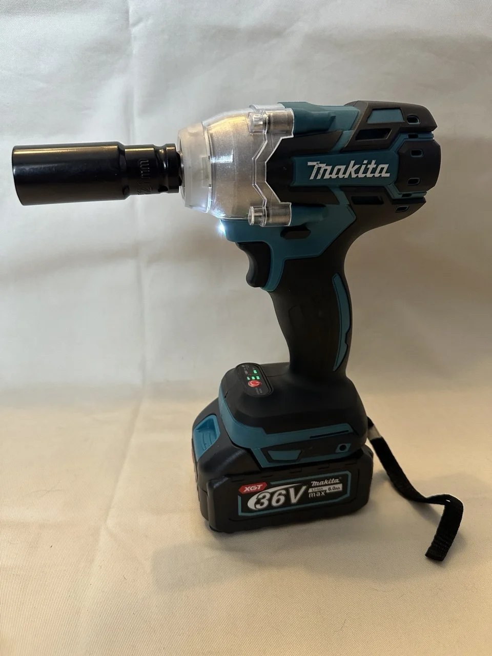Гайковерт - шуруповерт Makita 400Нм +2 АКБ - миниатюра 6