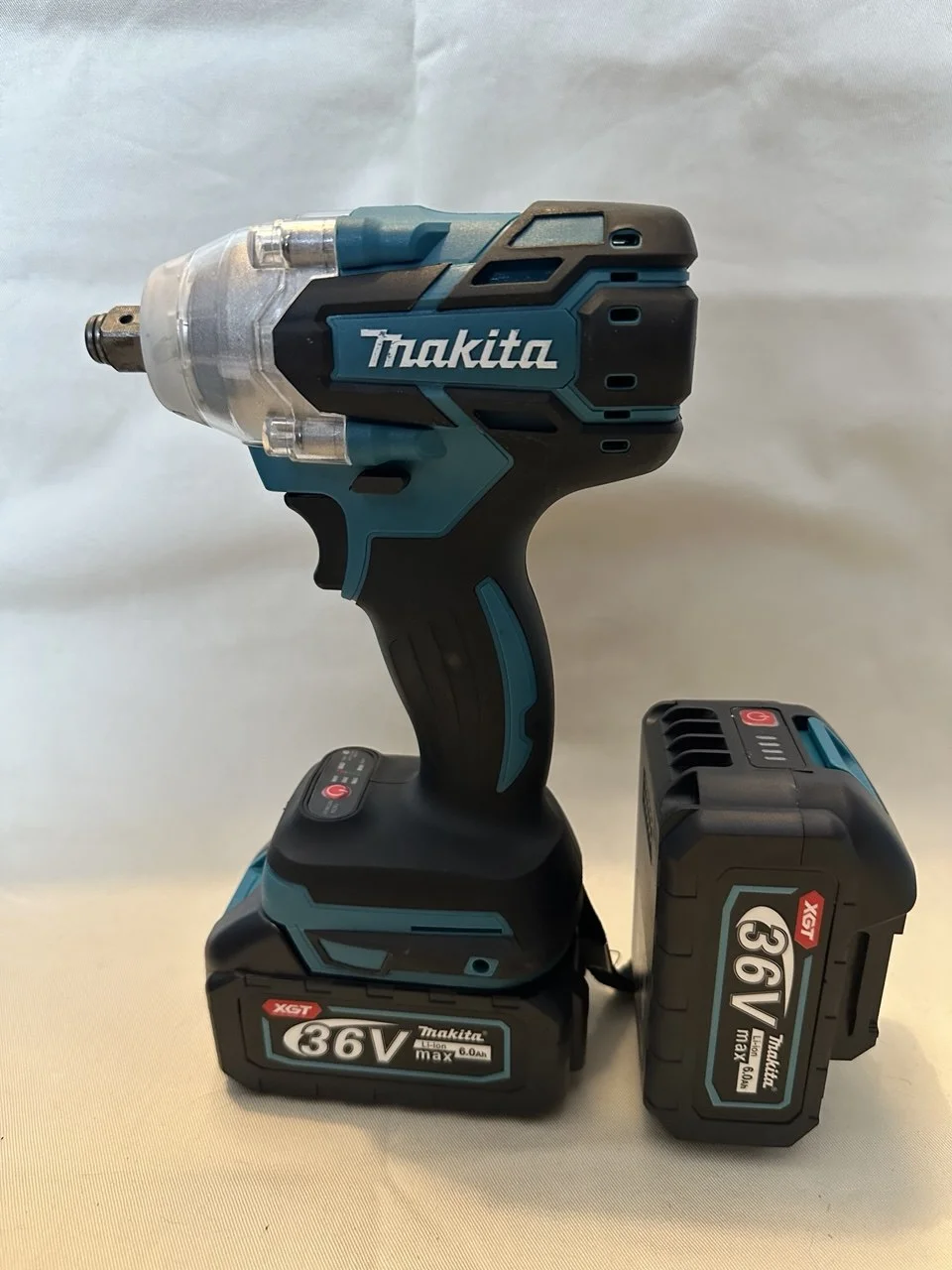 Гайковерт - шуруповерт Makita 400Нм +2 АКБ - миниатюра 7