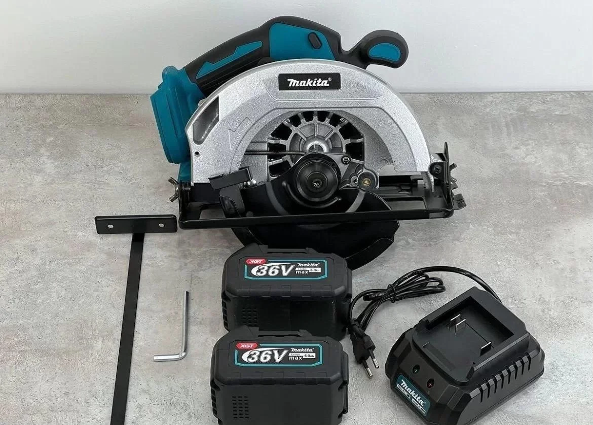 Аккумуляторная циркулярная пила Makita 36V - миниатюра 2