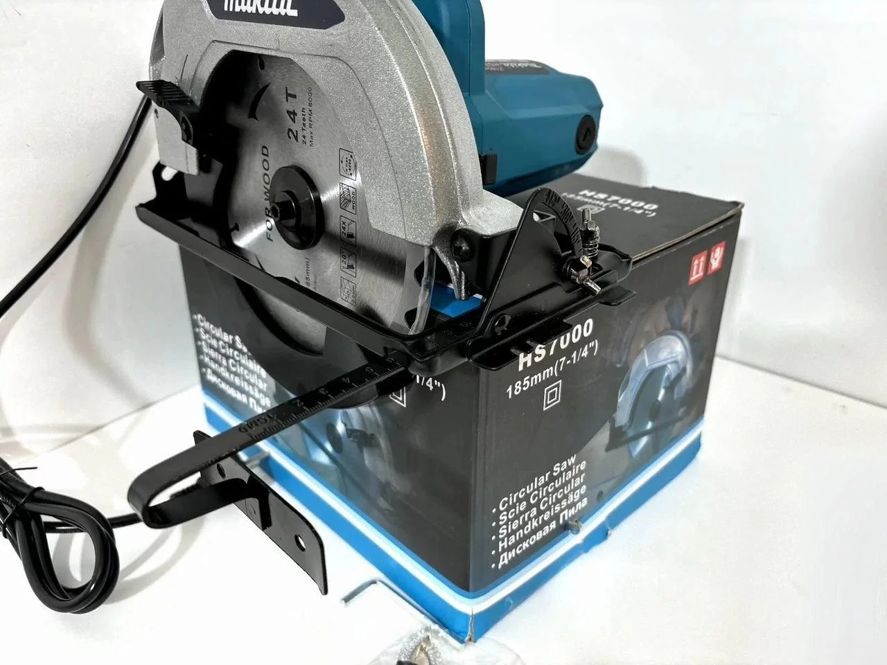 Сетевая циркулярная пила Makita с лазером - миниатюра 5