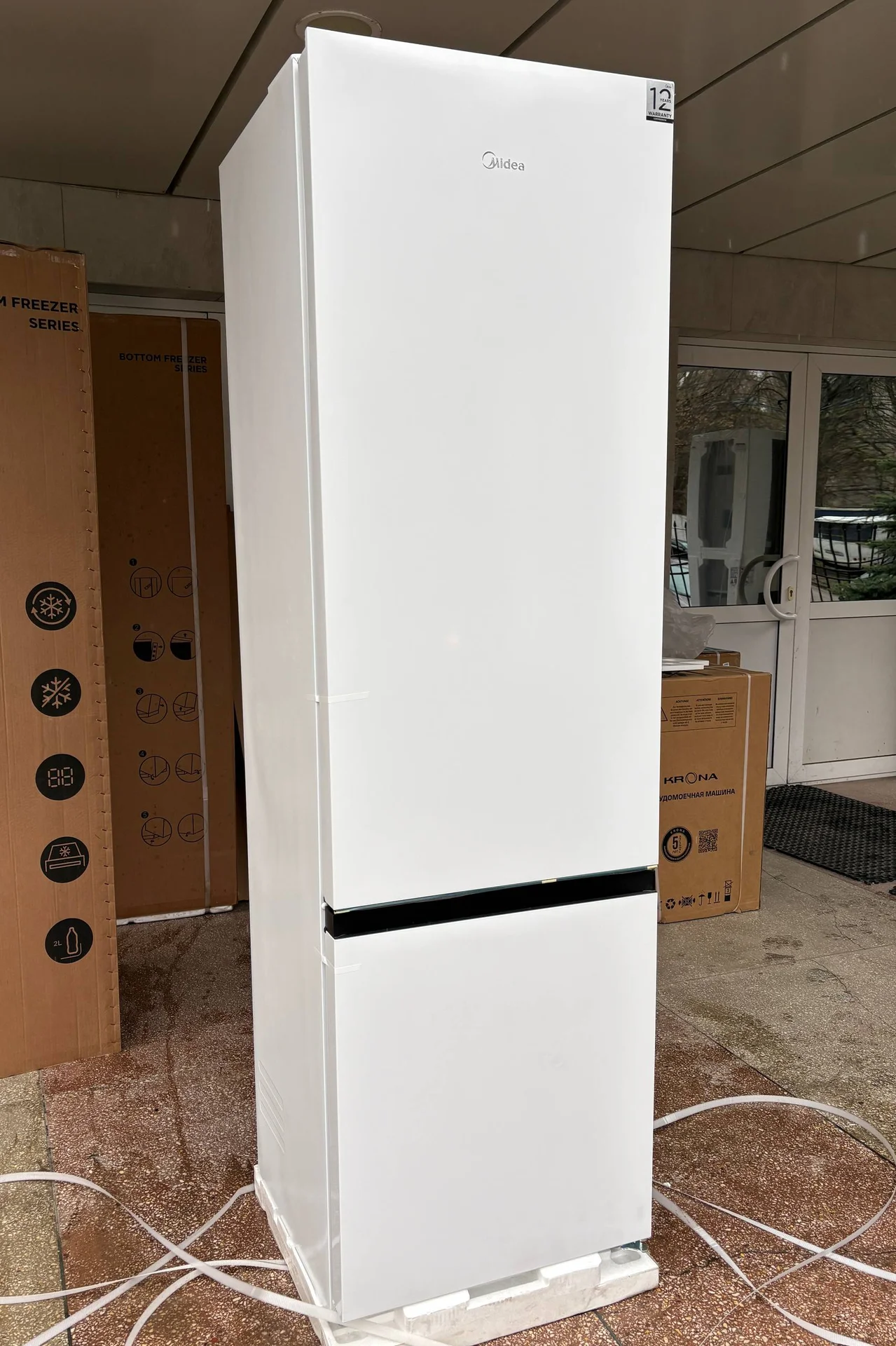 Холодильник Midea инвертор, новый - миниатюра 3
