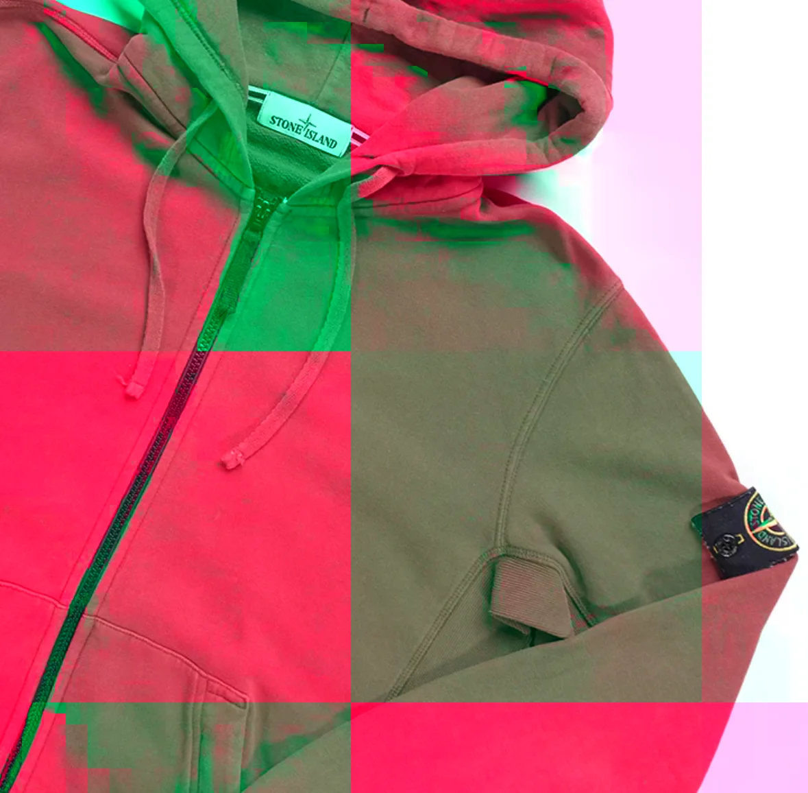 Зип худи stone island - миниатюра 2
