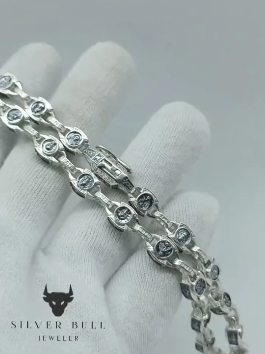 Серебряная цепь - миниатюра 6