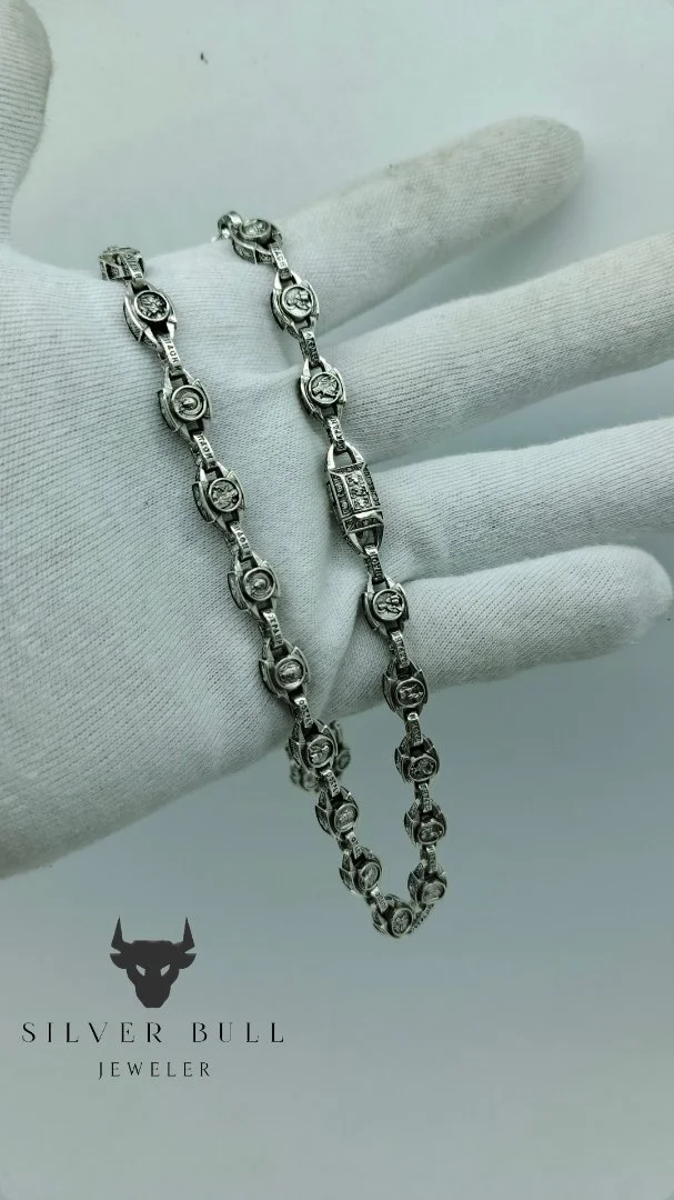 Серебряная цепь - миниатюра 3