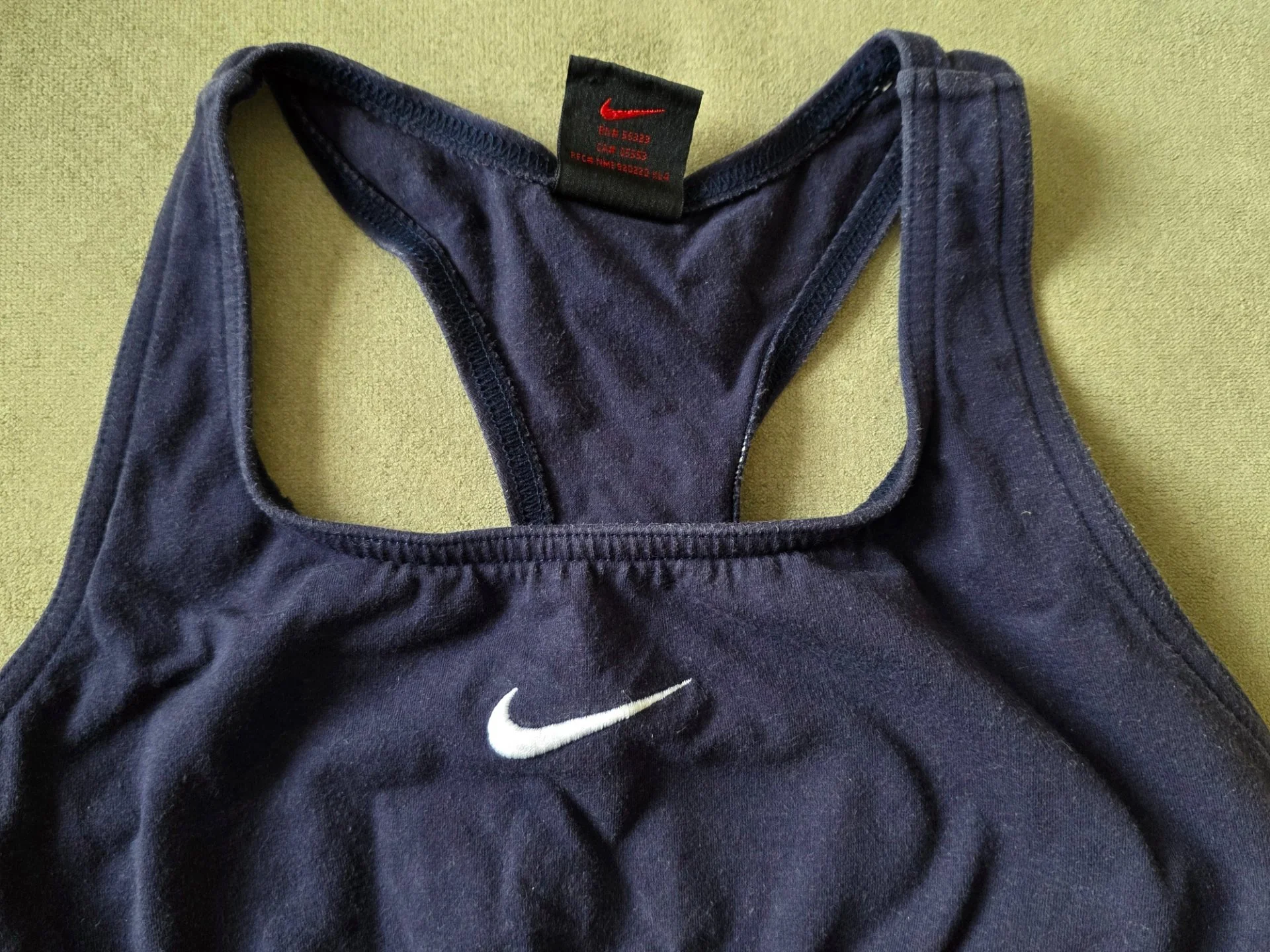 Топ Nike винтаж XS спортивный - миниатюра 2
