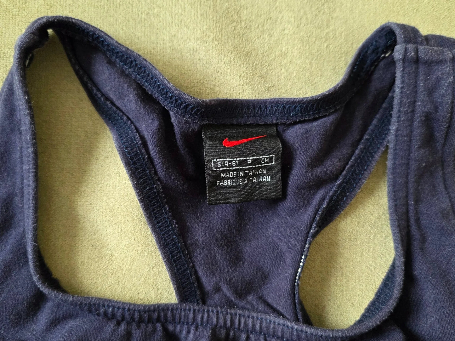 Топ Nike винтаж XS спортивный - миниатюра 4