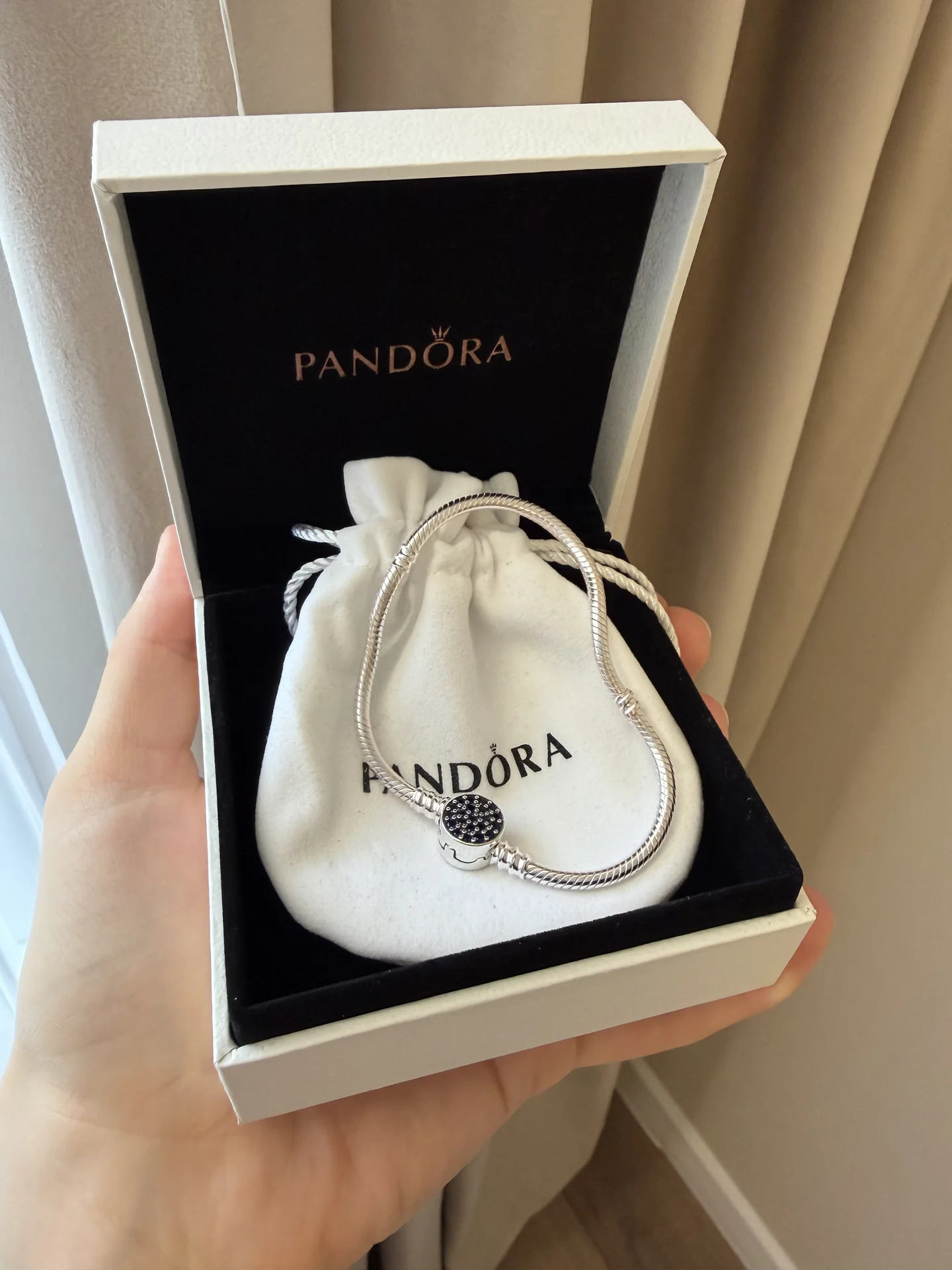 новый браслет pandora серебро 925 пробы - изображение 1
