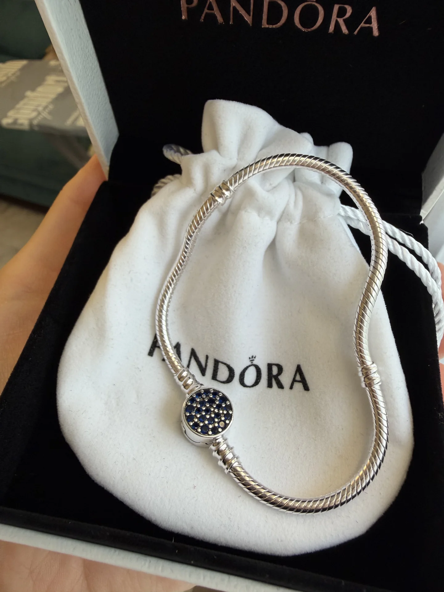 новый браслет pandora серебро 925 пробы - миниатюра 2