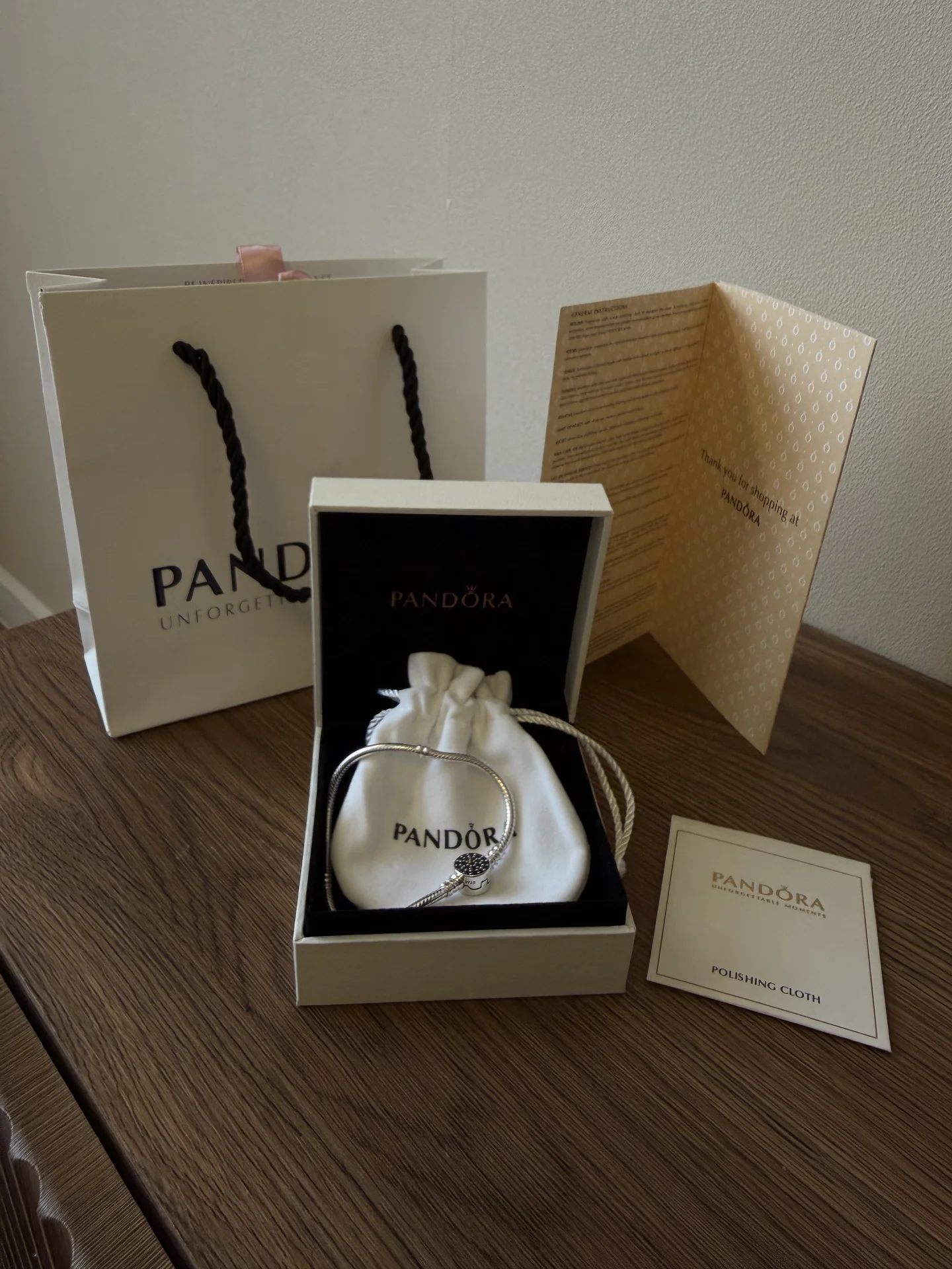 новый браслет pandora серебро 925 пробы - миниатюра 7