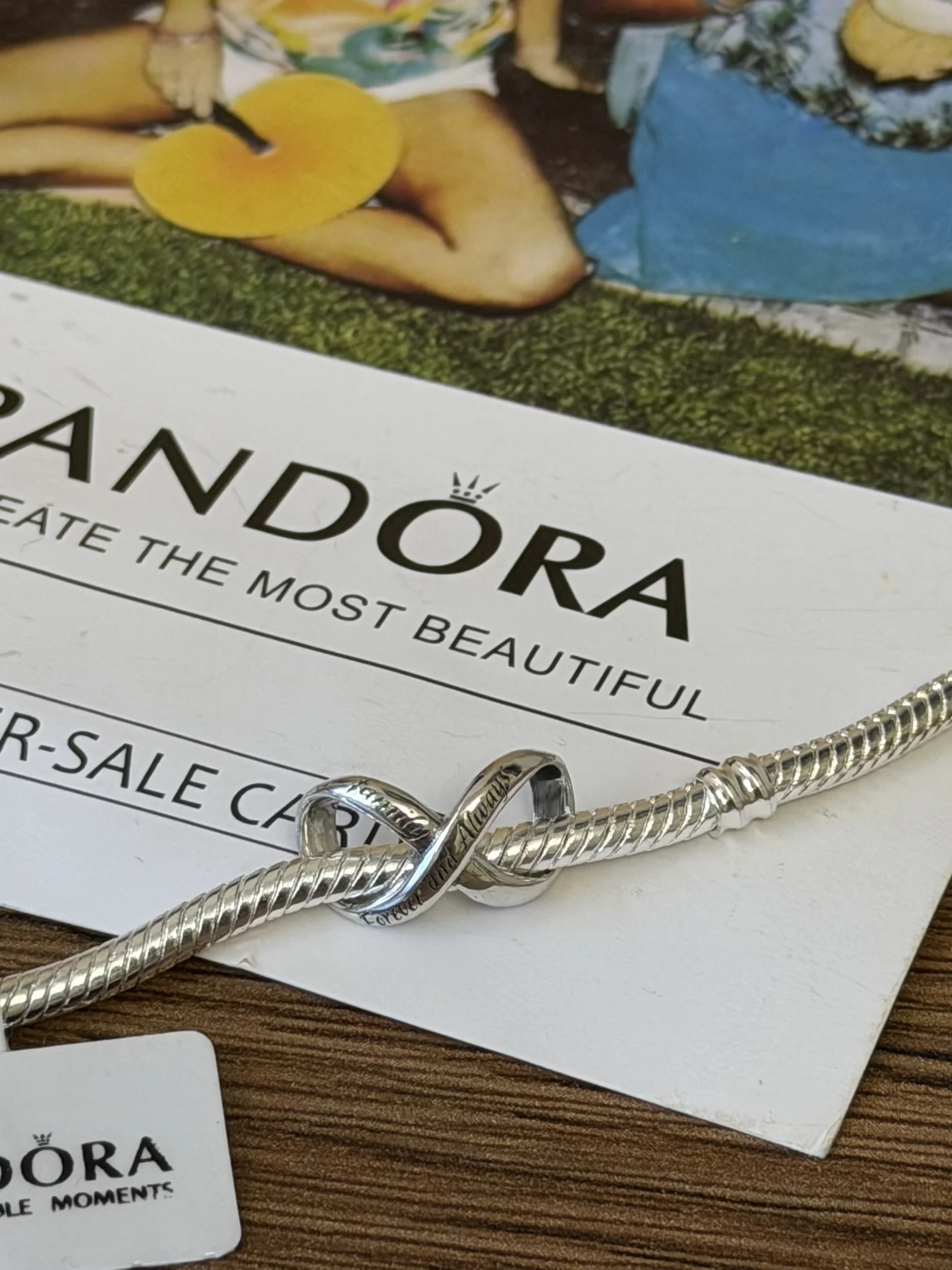 Шарм новый pandora серебро 925 пробы ALE - миниатюра 6