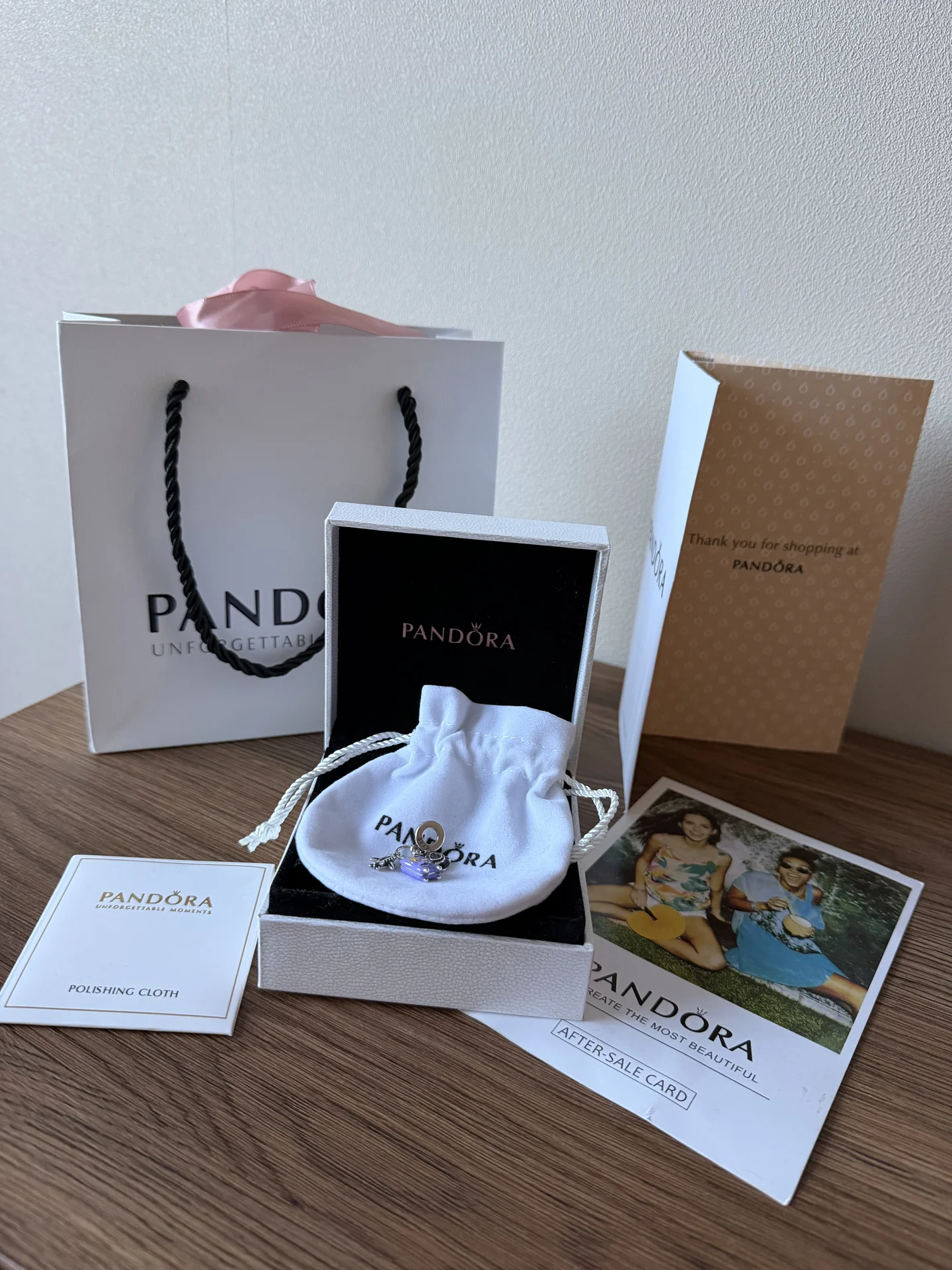 Шарм pandora новый серебро 925 пробы самолет - миниатюра 7