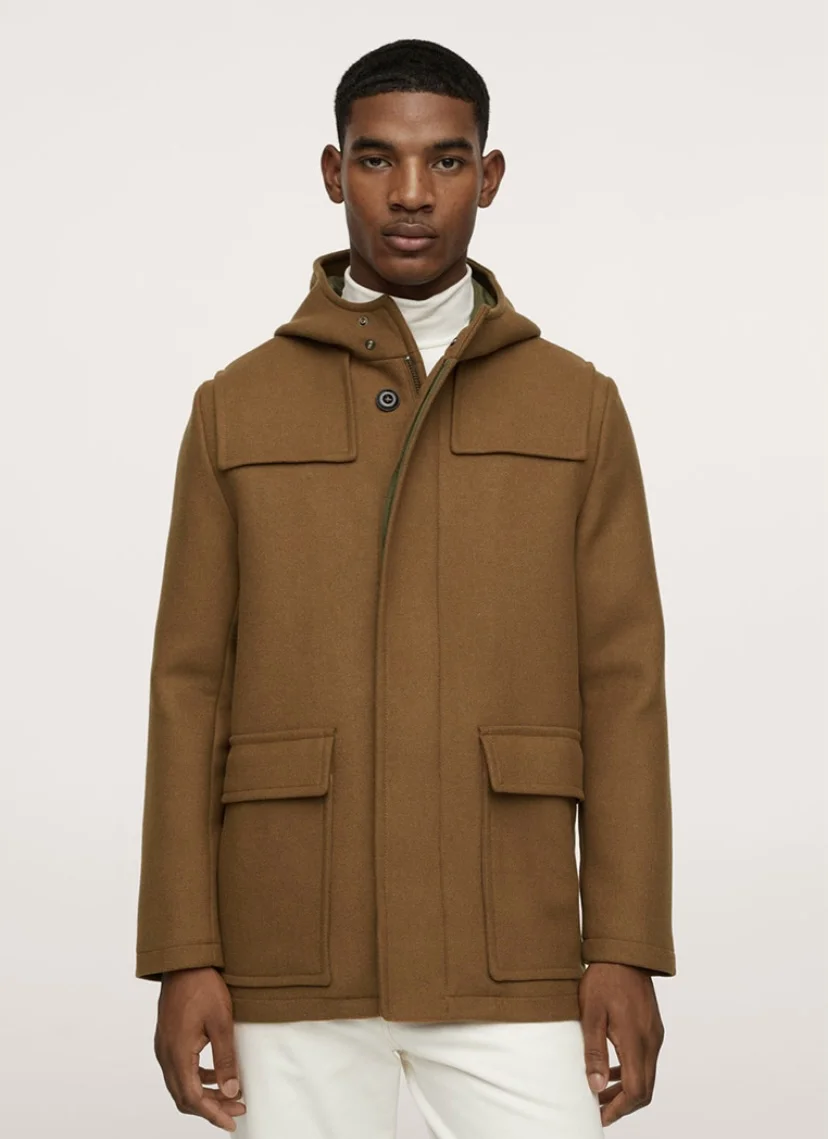 Пальто мужское mango man, xs - изображение 1